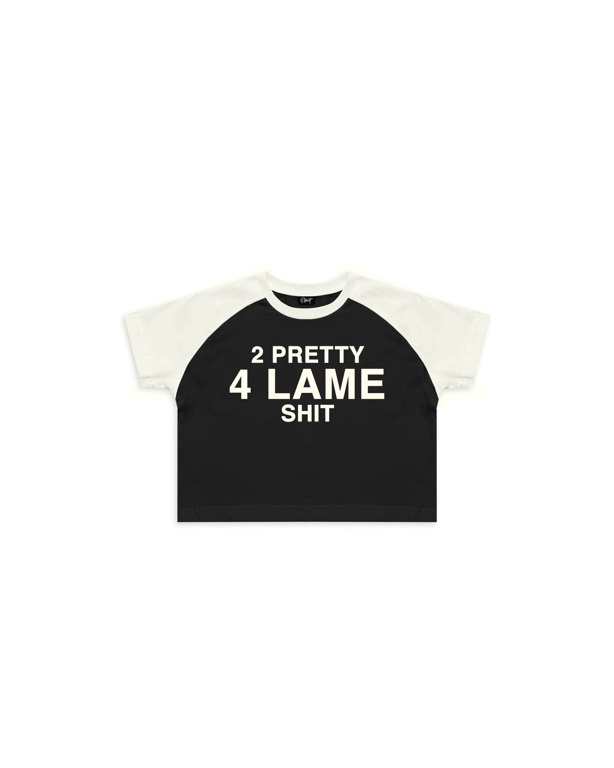 Lame Shit Baby Tee (Black)