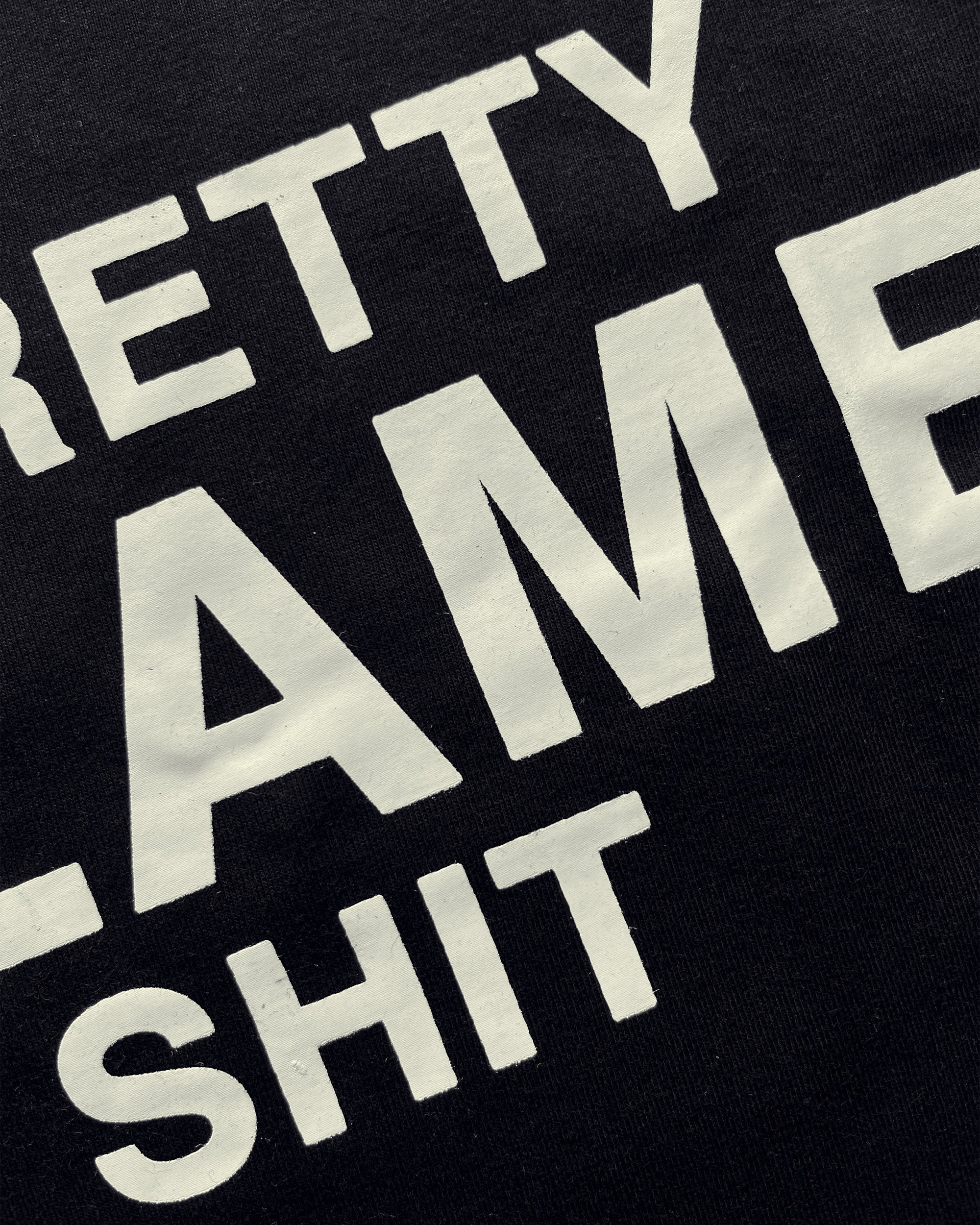 Lame Shit Baby Tee (Black)