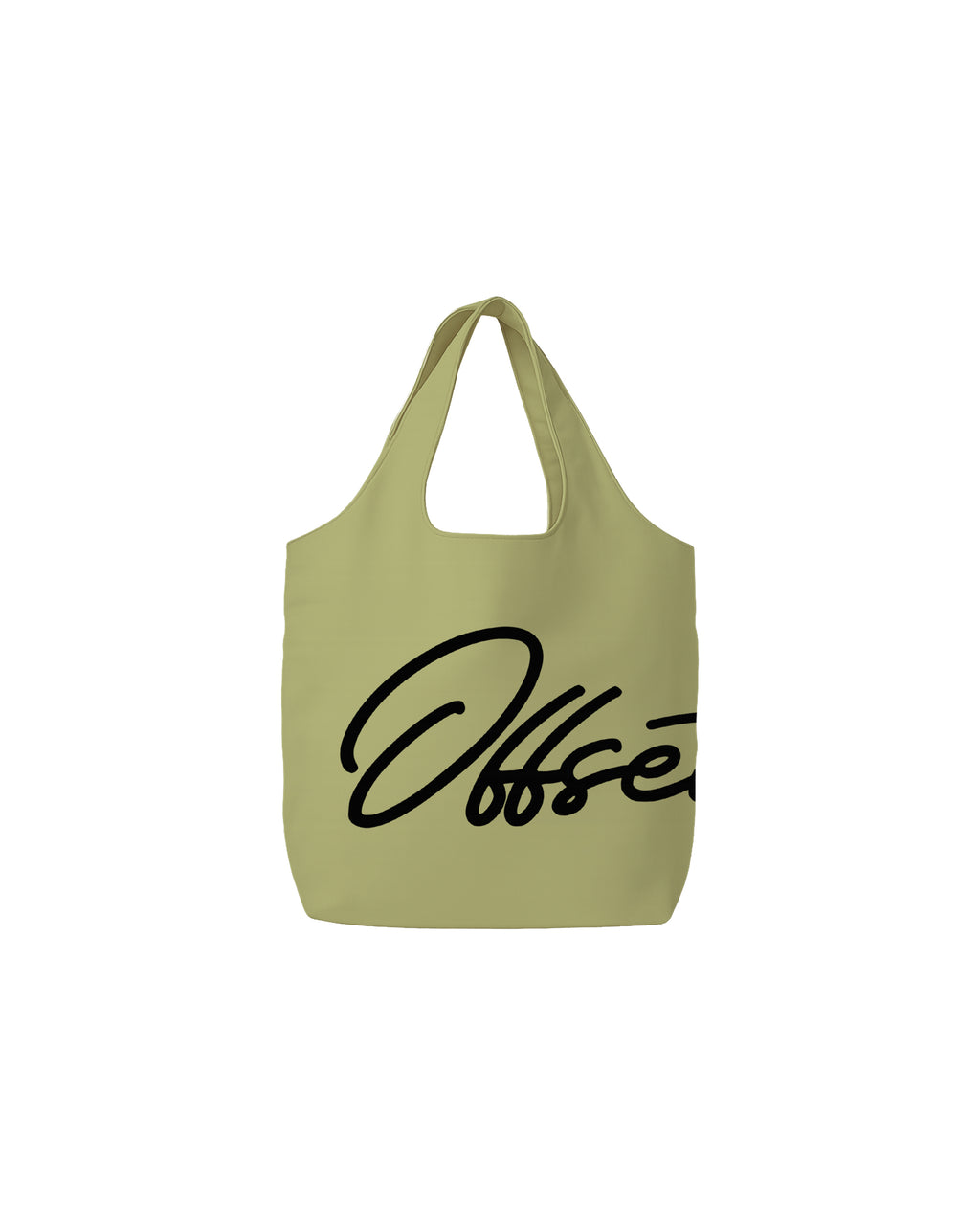 Legacy Leather Tote bag (Matcha Beige)