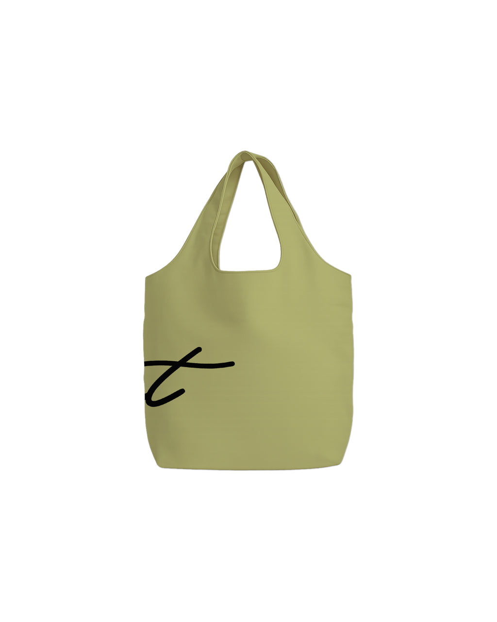 Legacy Leather Tote bag (Matcha Beige)