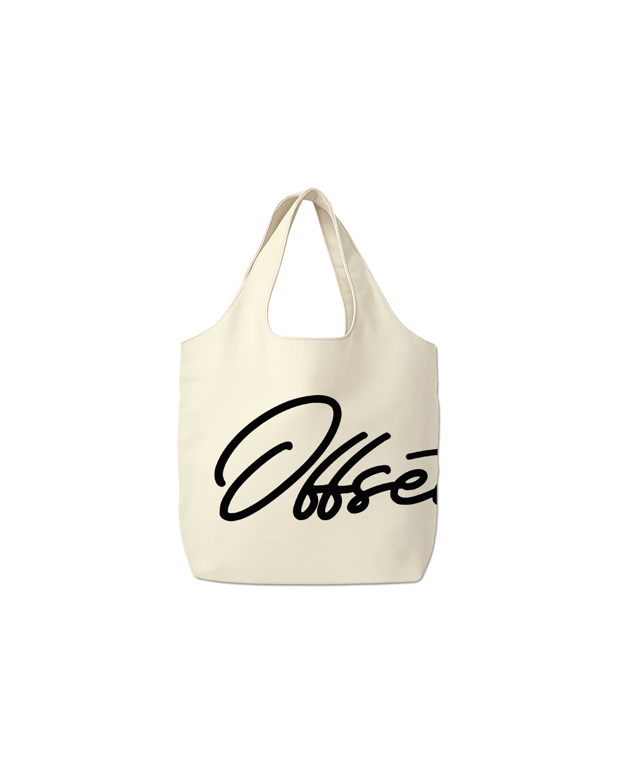 Legacy Leather Tote bag (Off White)