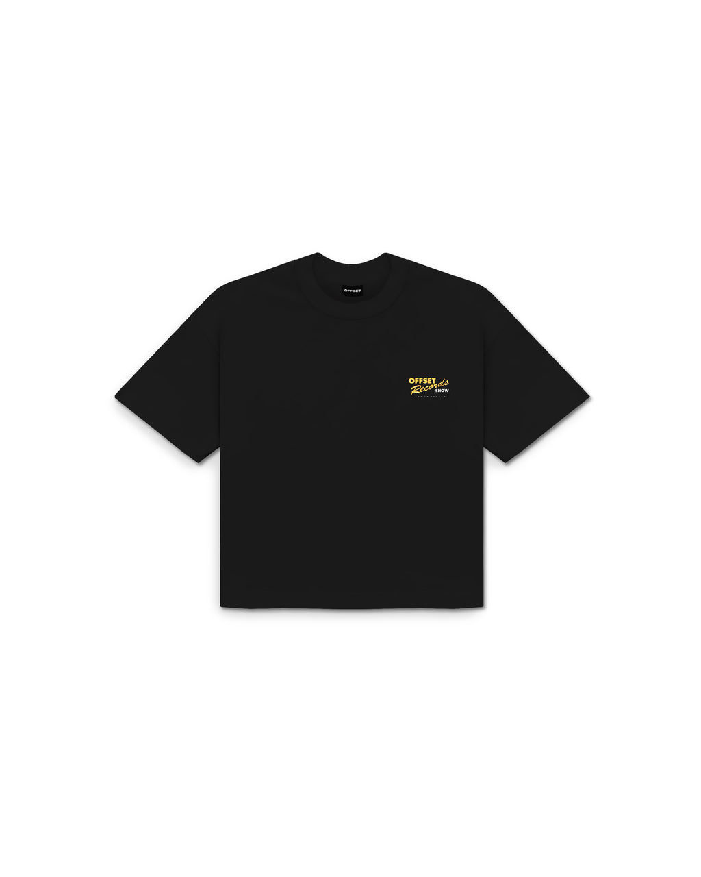 Live Show Cropped Tee (Black)