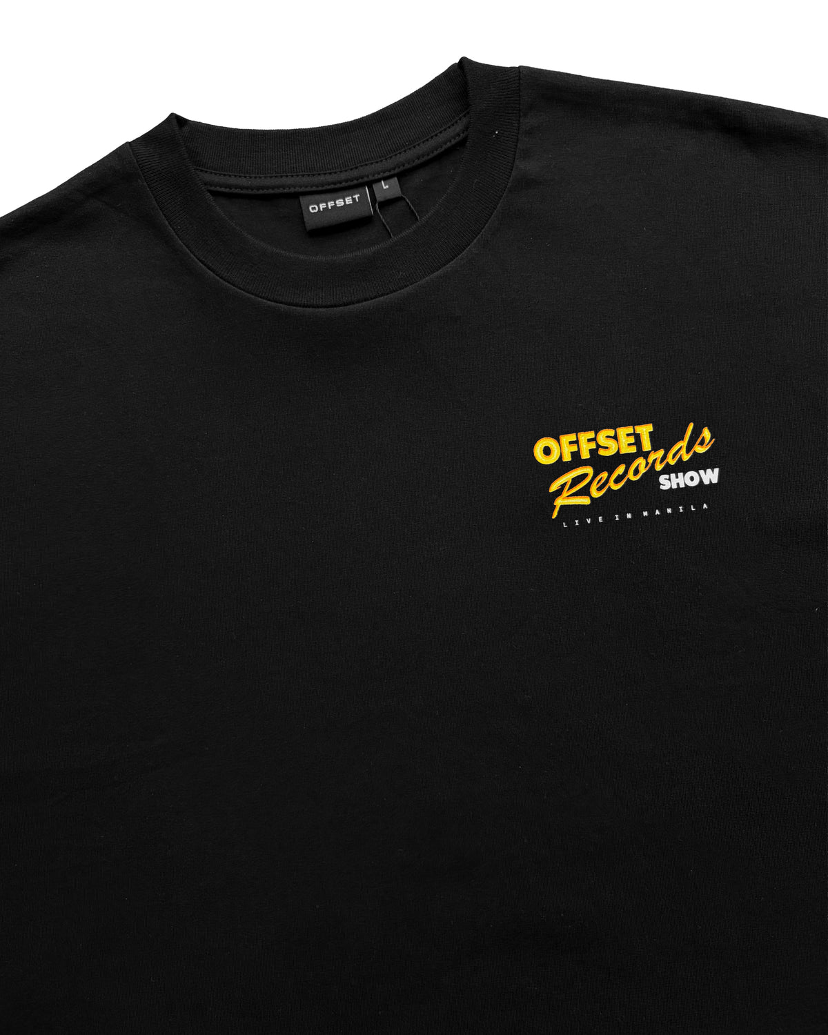 Live Show Cropped Tee (Black)