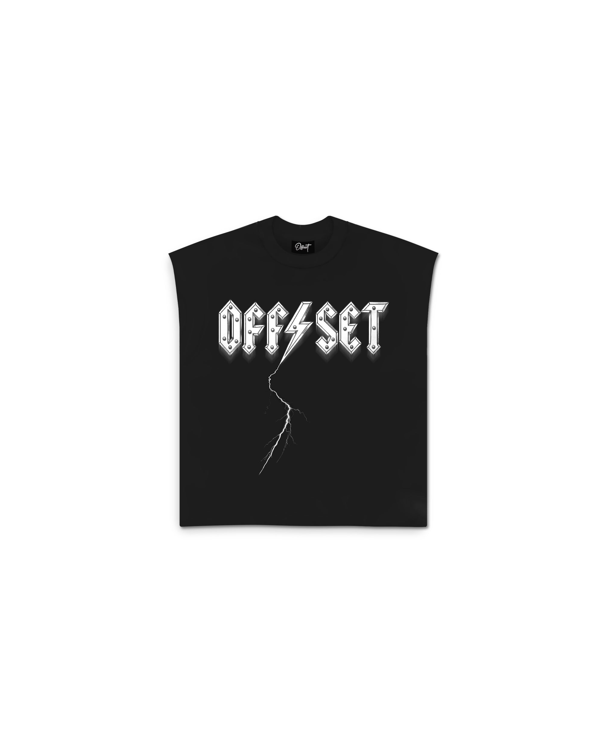Loveless Cut Sleeve Top (Black)