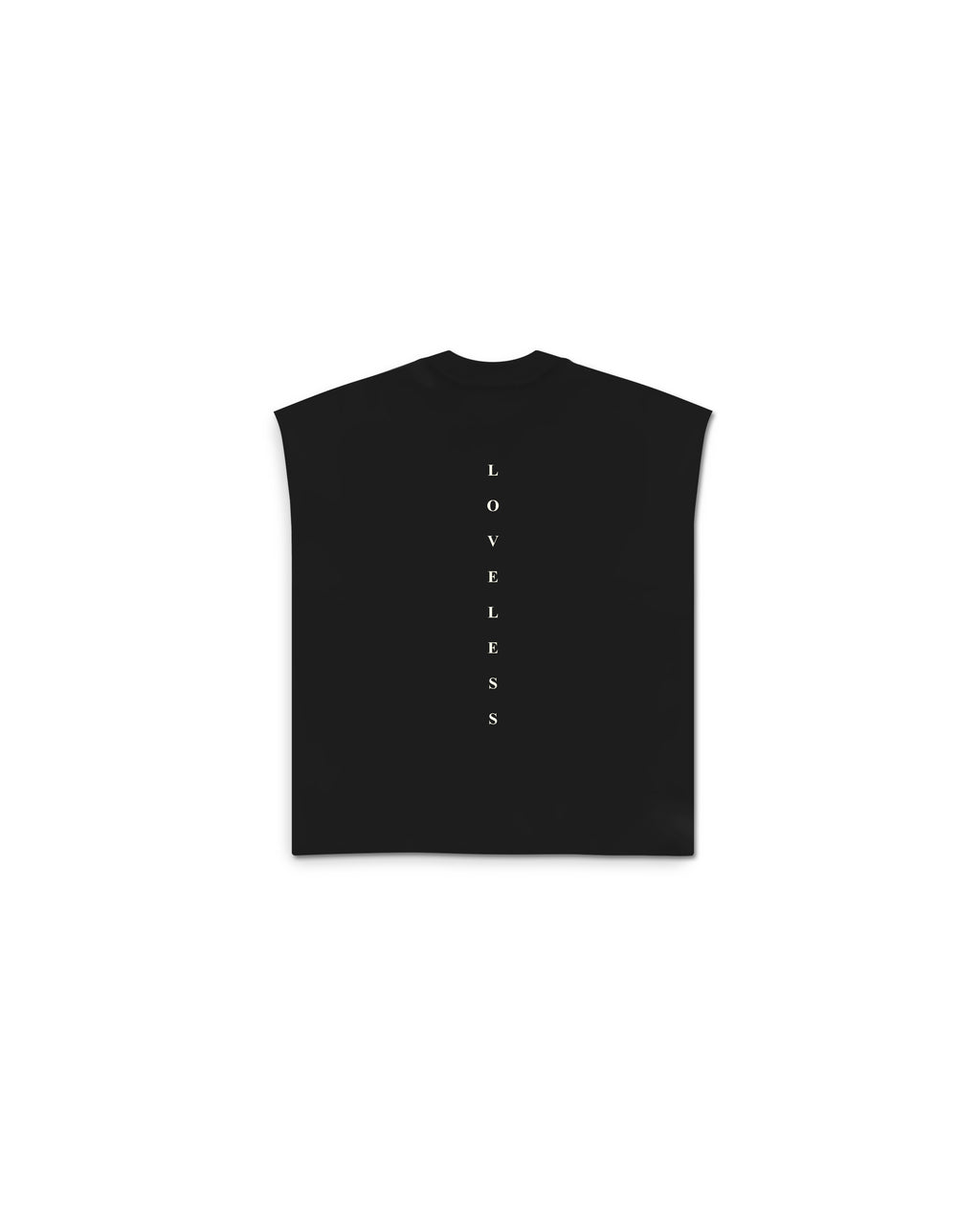 Loveless Cut Sleeve Top (Black)