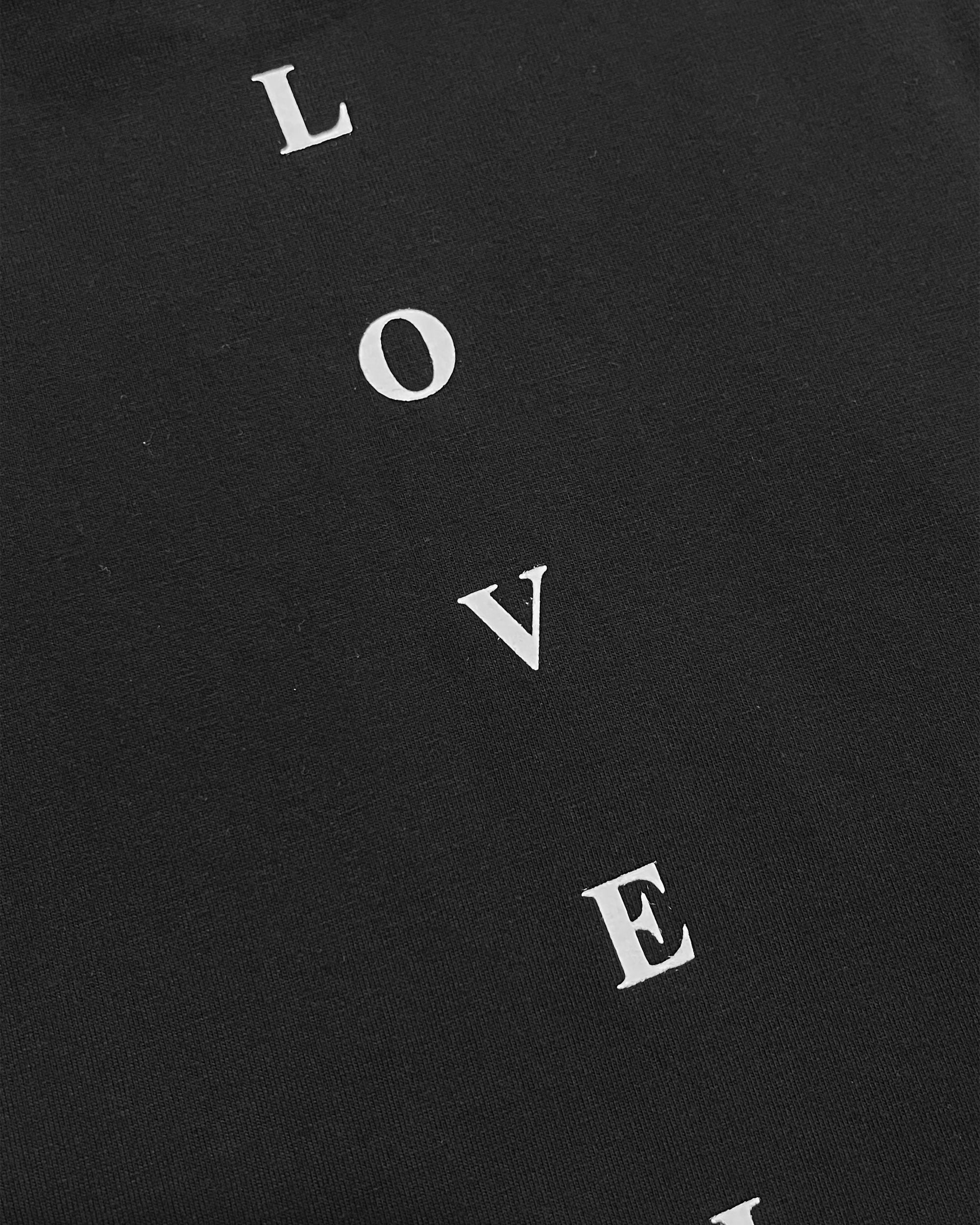 Loveless Cut Sleeve Top (Black)