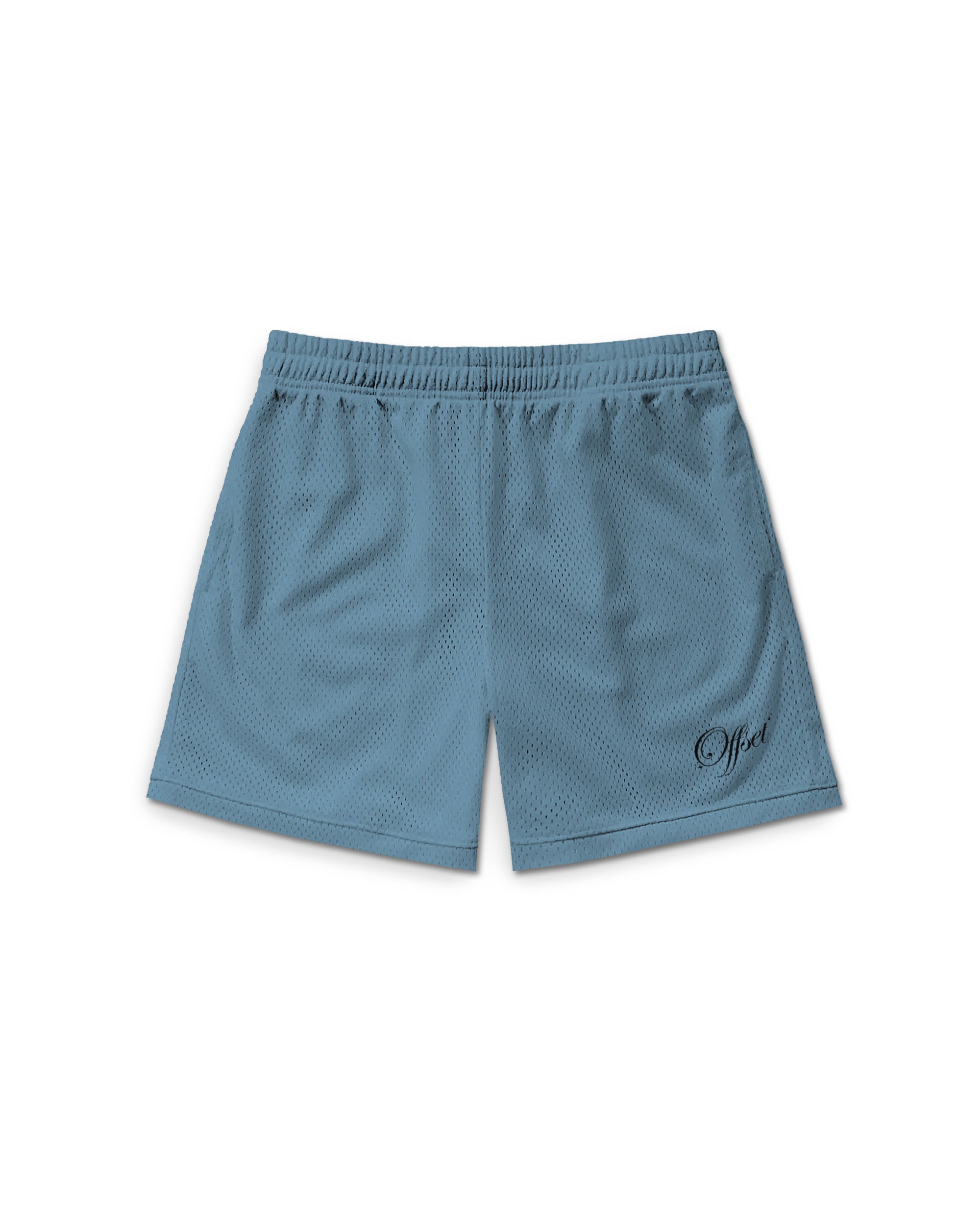Premium Mesh Shorts (Pastel Blue)