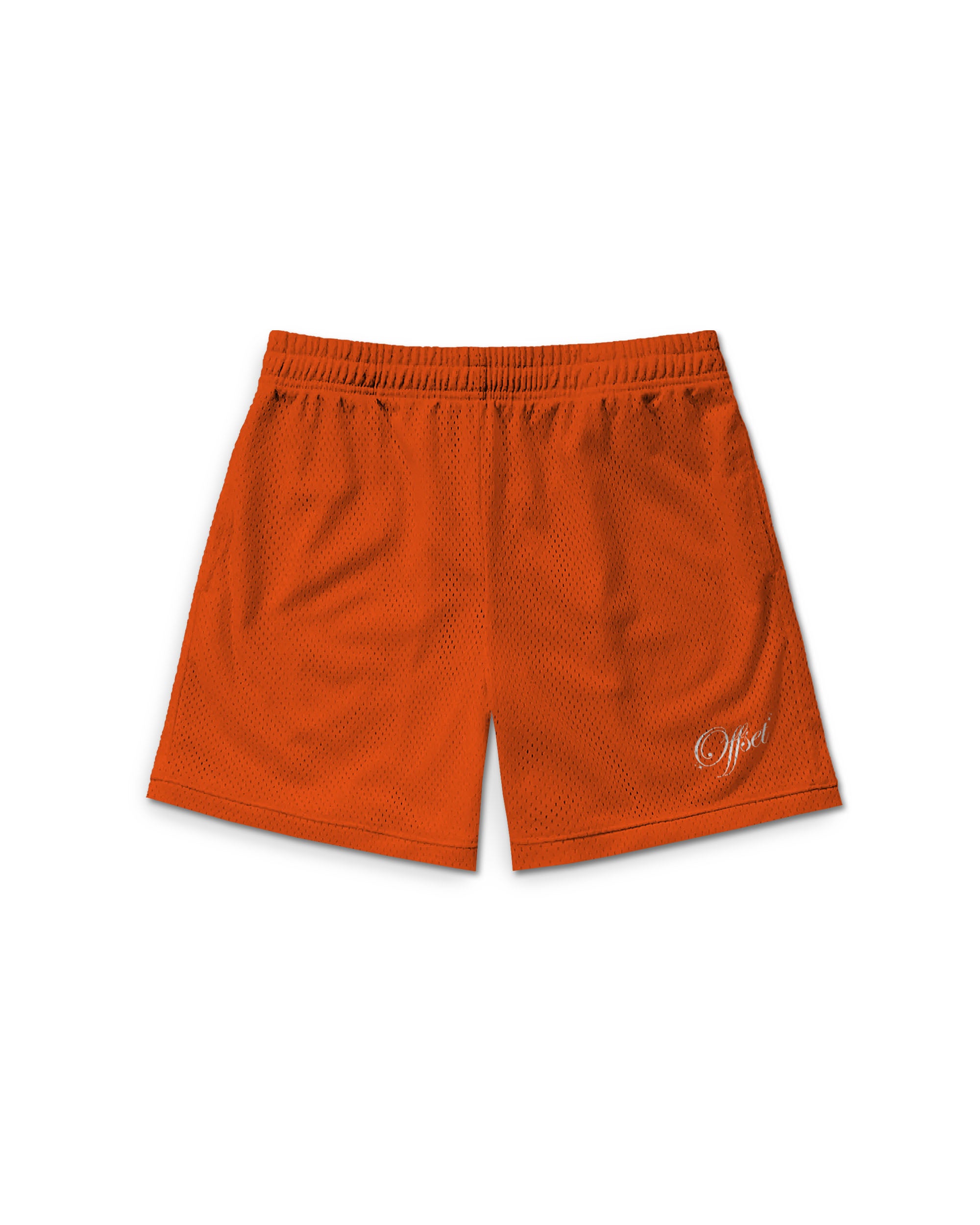 Premium Mesh Shorts (Orange)