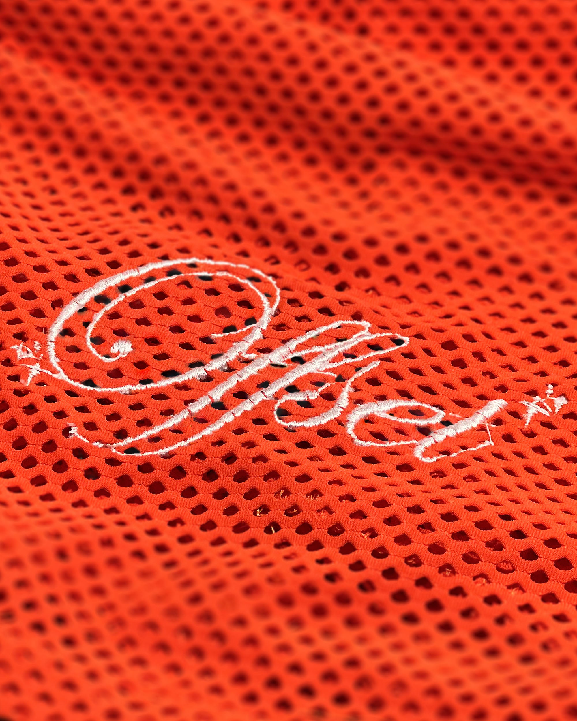 Premium Mesh Shorts (Orange)