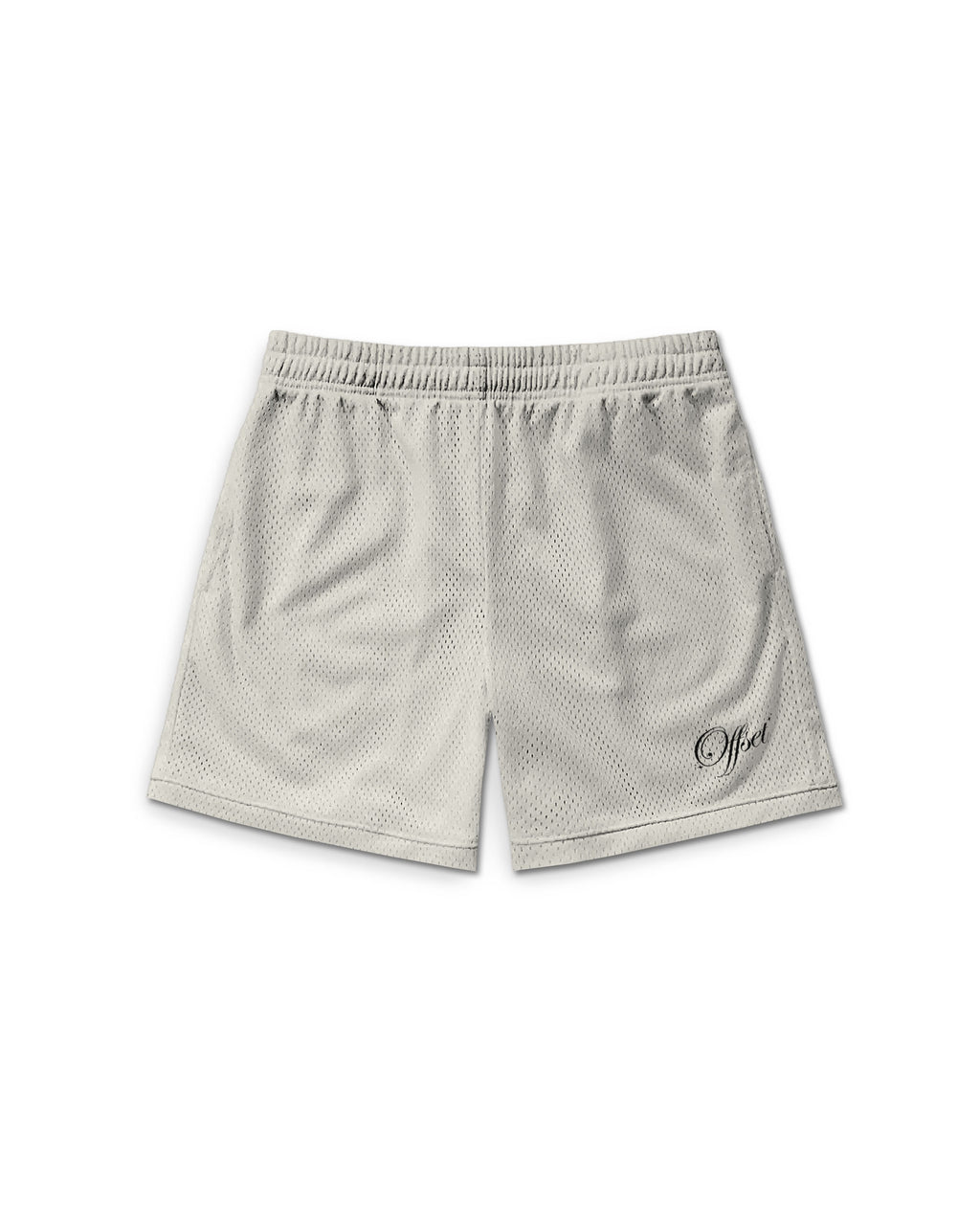 Premium Mesh Shorts (Off White)