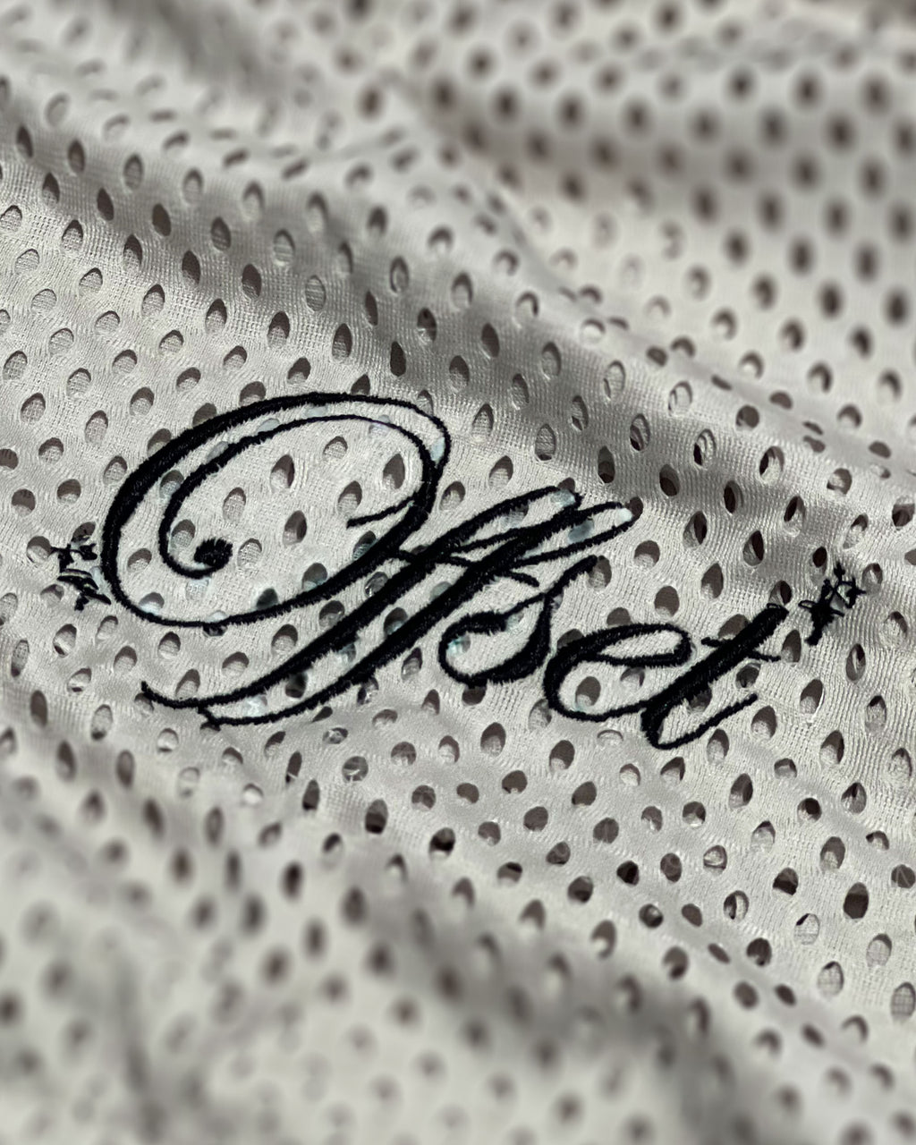 Premium Mesh Shorts (Off White)