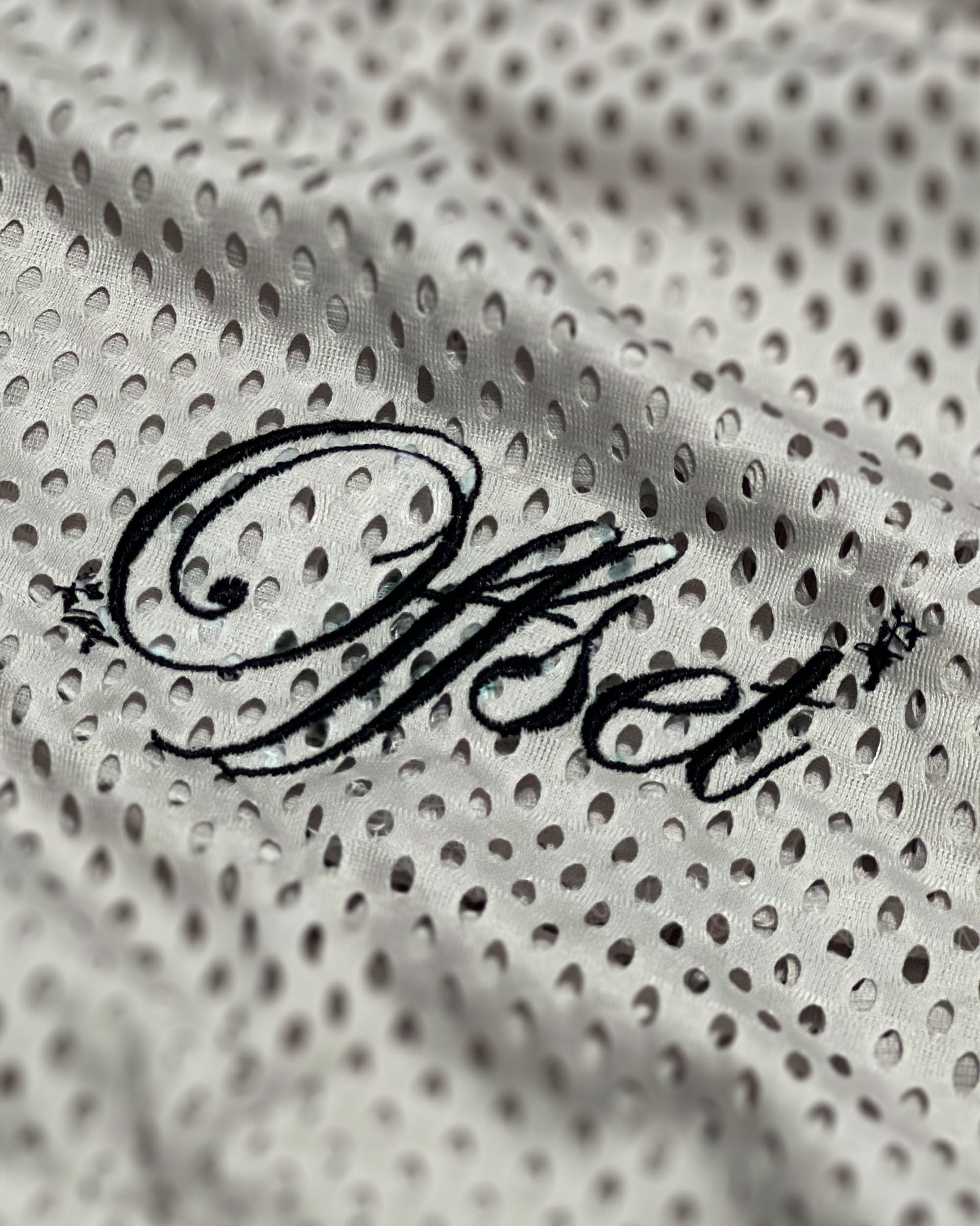 Premium Mesh Shorts (Off White)