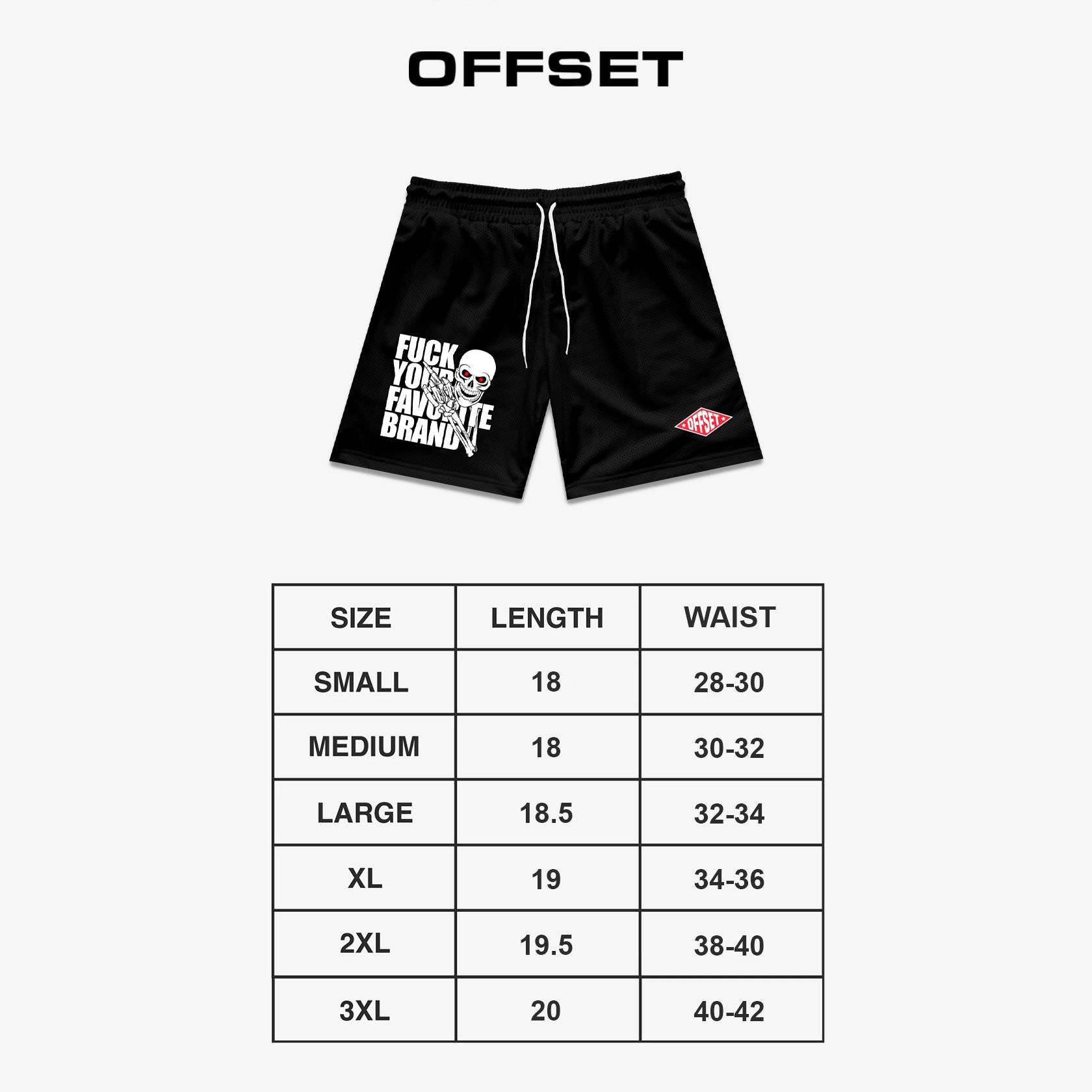 FYFB Mesh Shorts (Black)