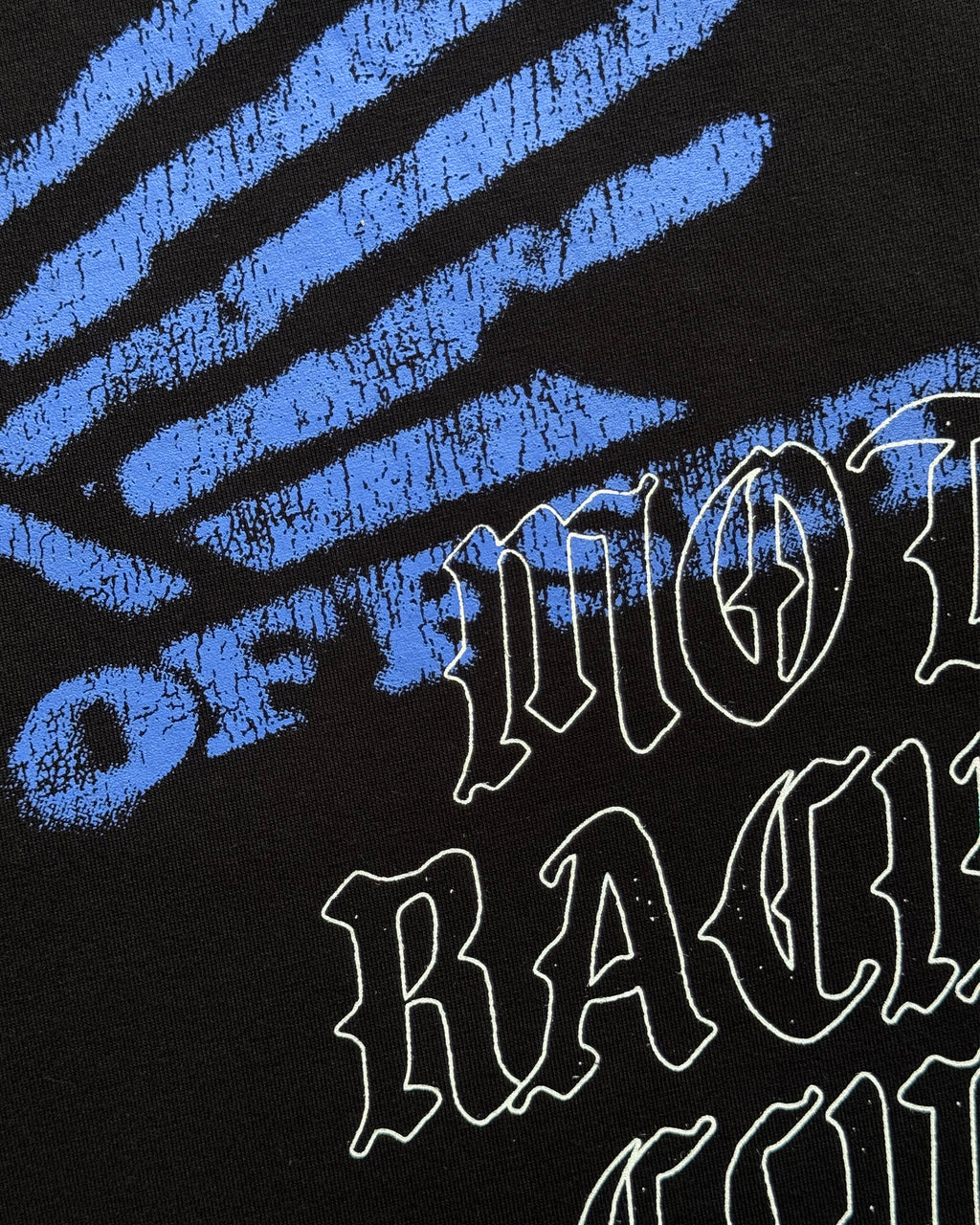 Moto Racing Club Cropped Tee (Black)
