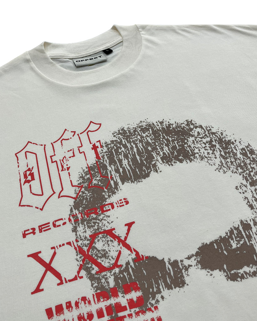 Nas Cropped Tee (Off White)
