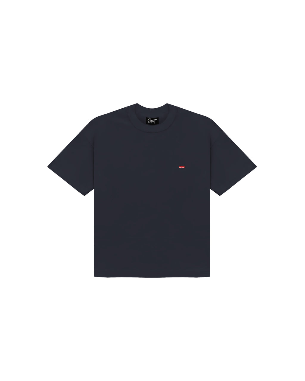 Box Logo Embroid Tee (Navy Blue)