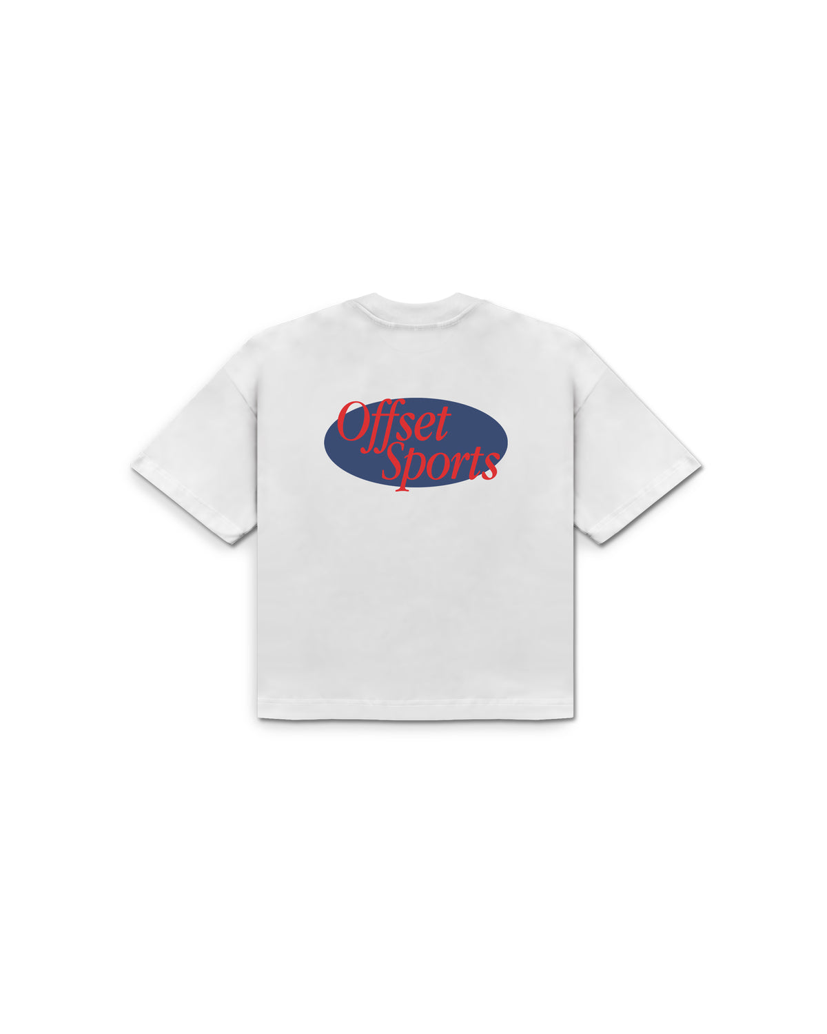 Offset Sports Cropped Tee (White)