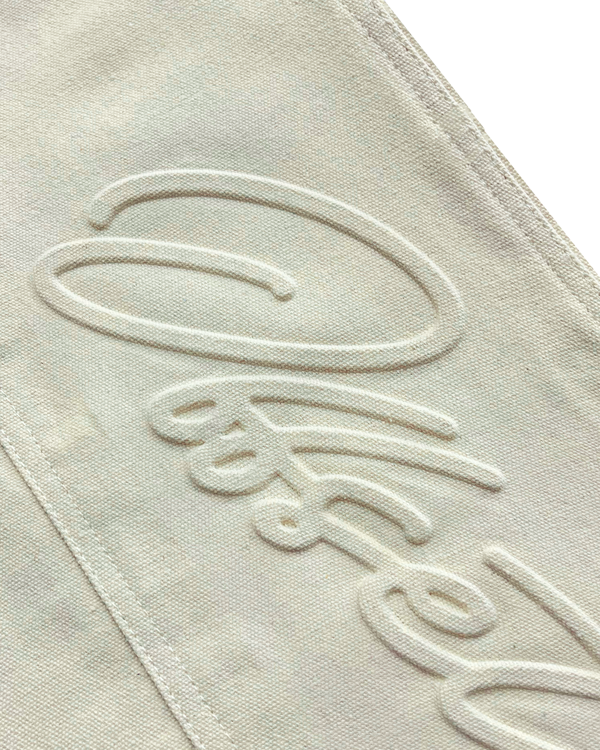 Double Knee Carpenter Canvas Pants (Off White)