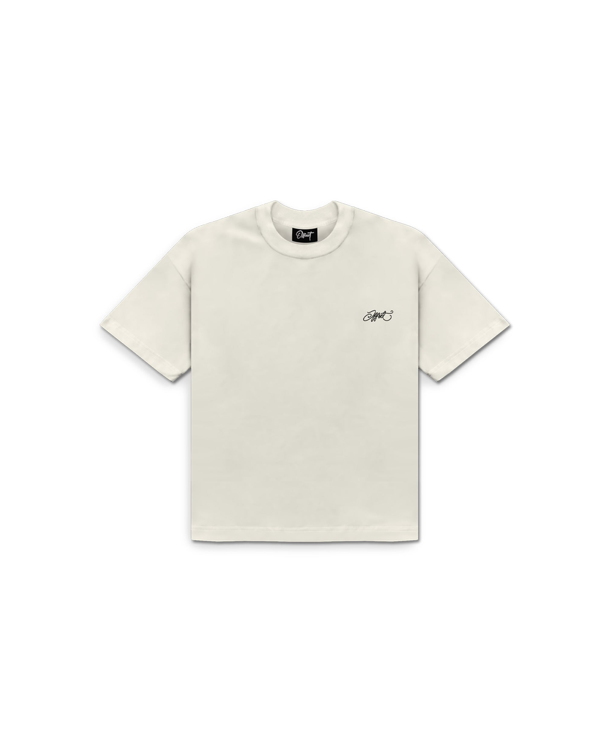 Basic Script Tee (Off White)