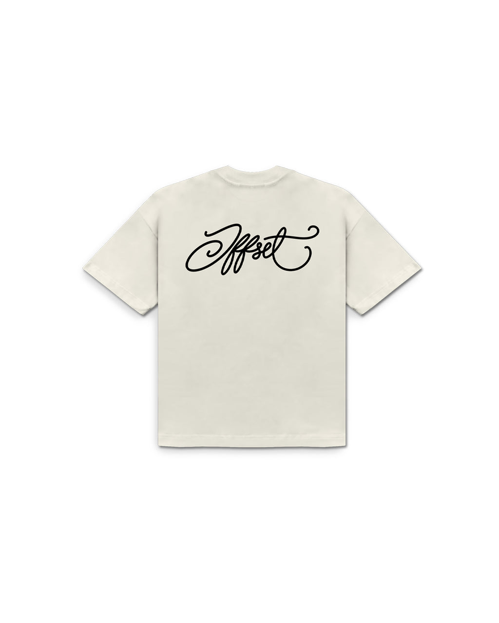 Basic Script Tee (Off White)