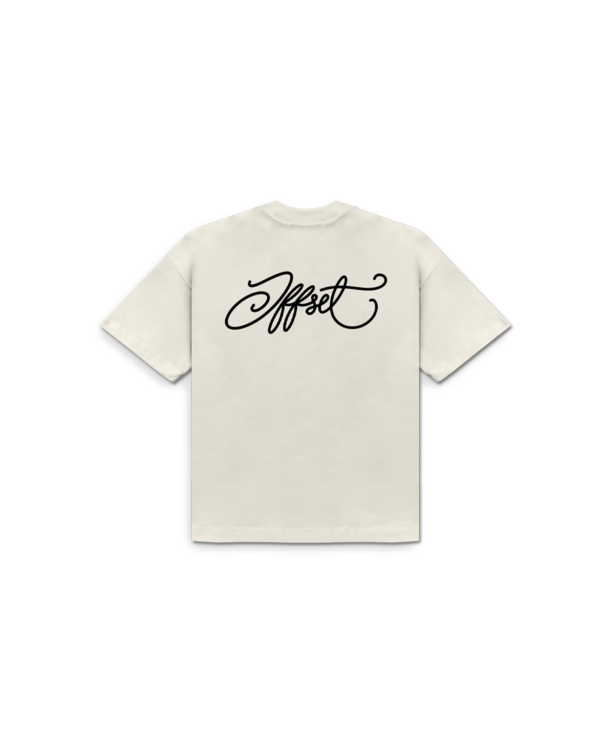 Basic Script Tee (Off White)