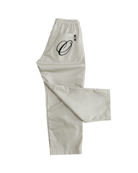 Letter Work Pants (Off White)