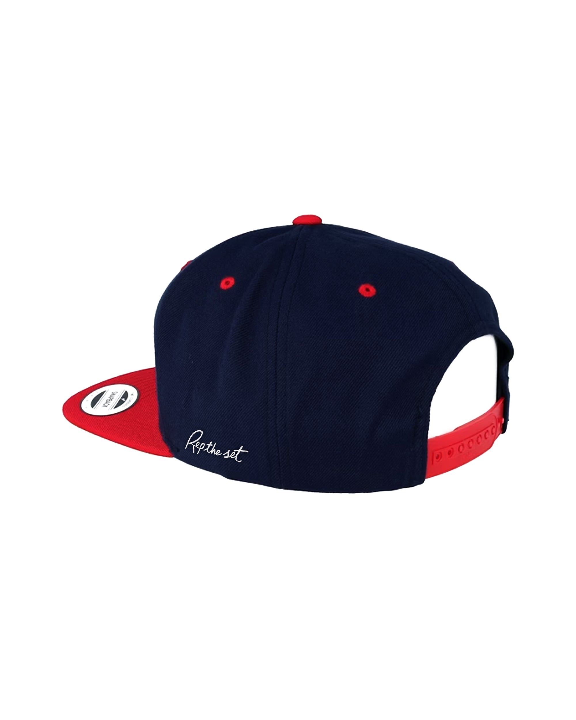 O Logo Snapback (Navy Blue)