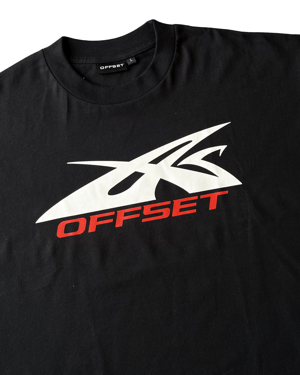 OS Sports Logo Cropped Tee (Black)