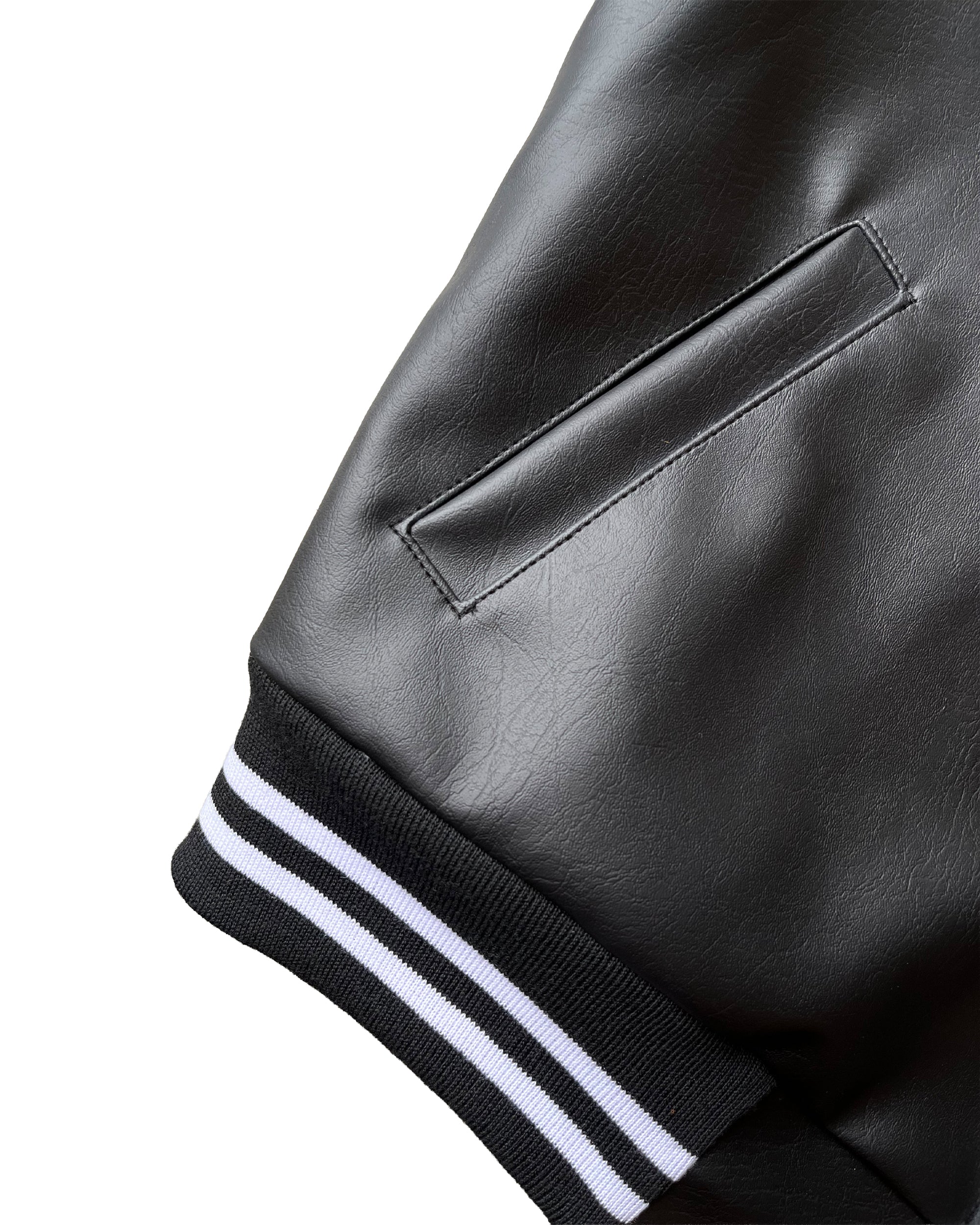 Premium Varsity Jacket (Leather)