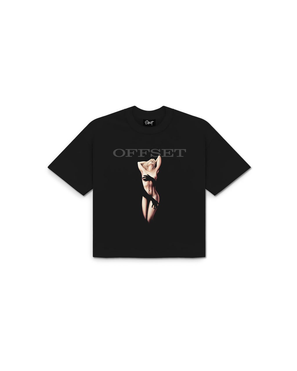 Pleasure Cropped Tee (Black)