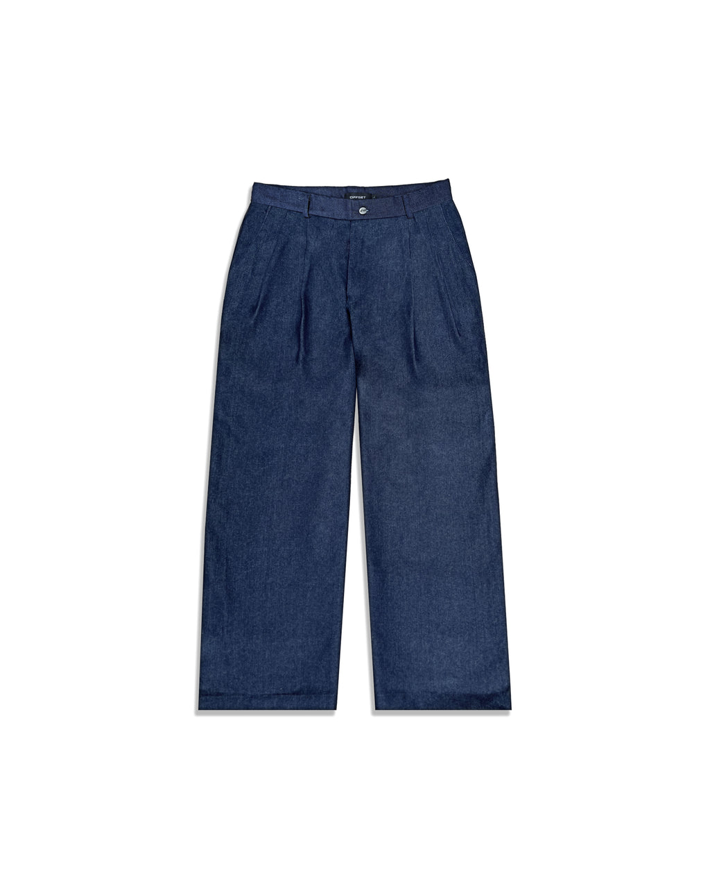 Pleated Trouser (Denim)