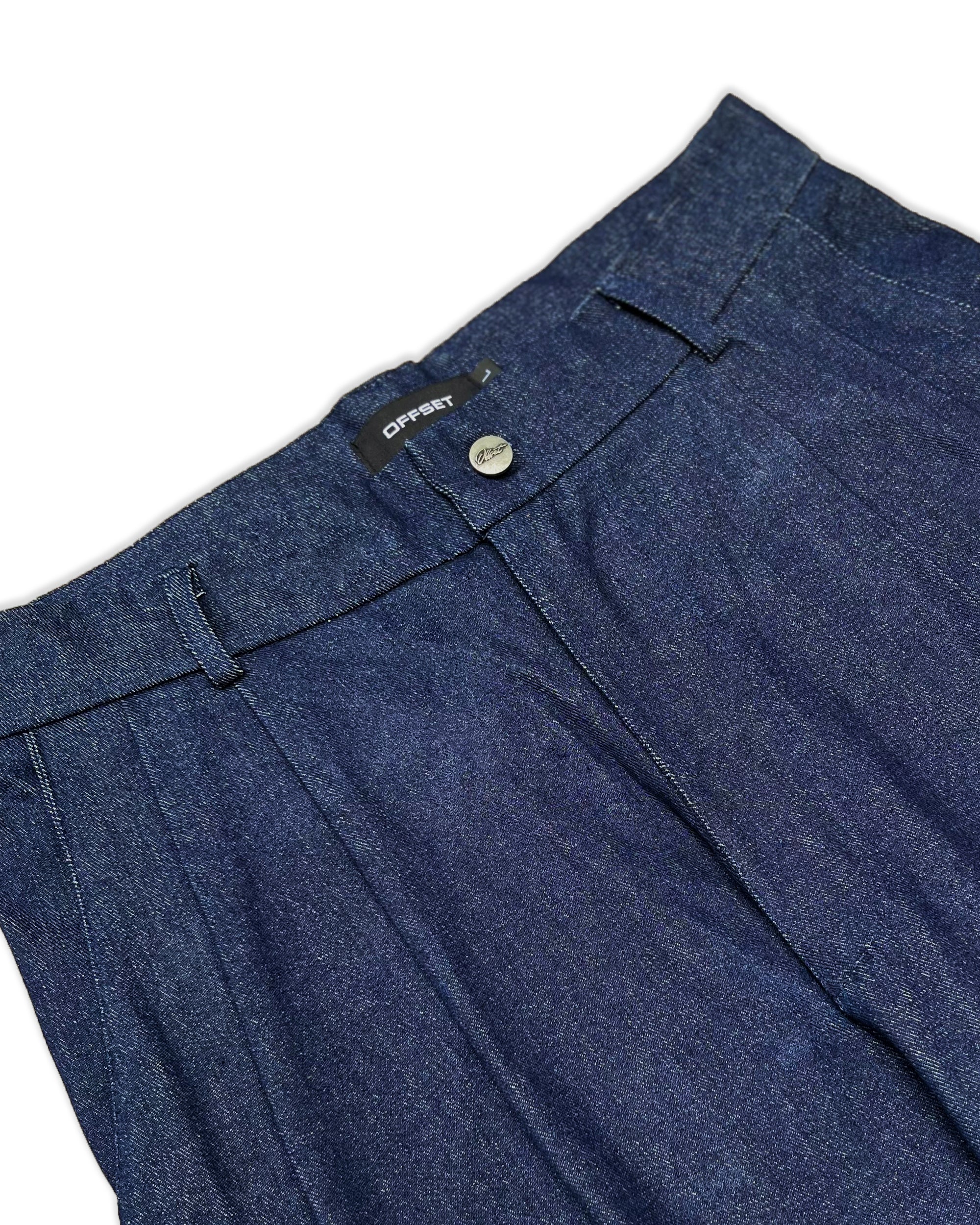 Pleated Trouser (Denim)