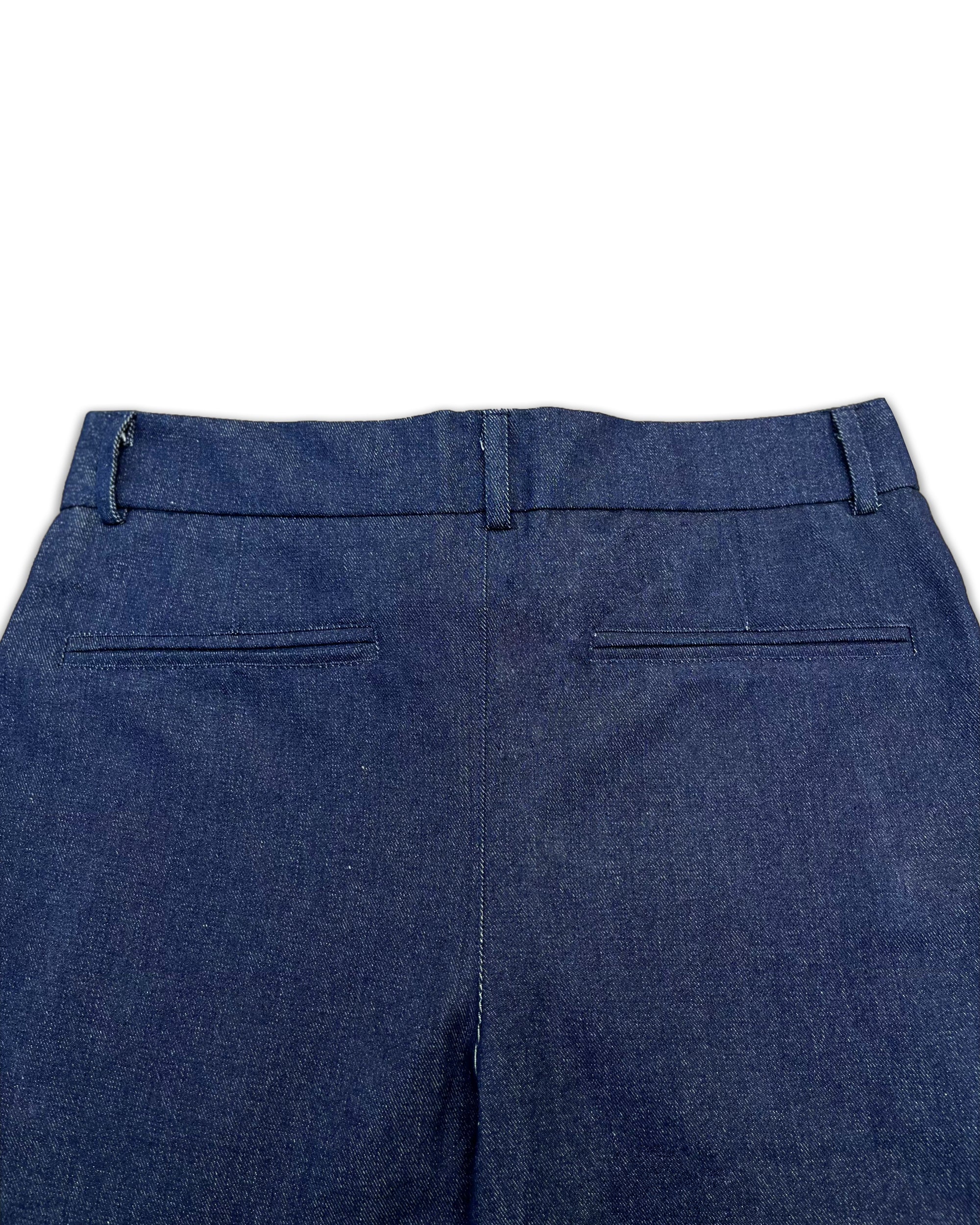 Pleated Trouser (Denim)
