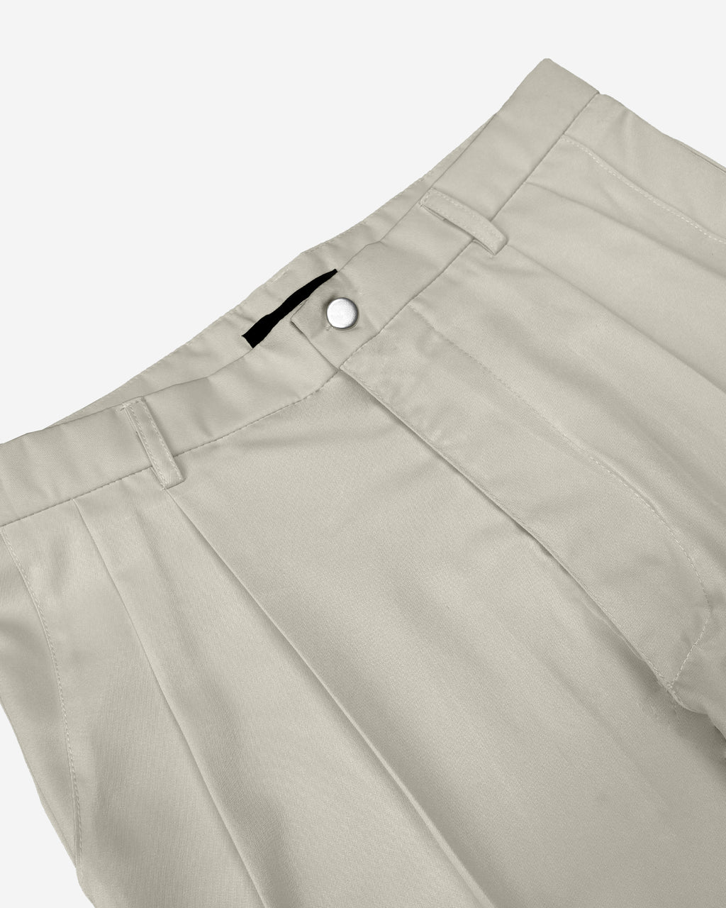 Pleated Trouser (Off White)