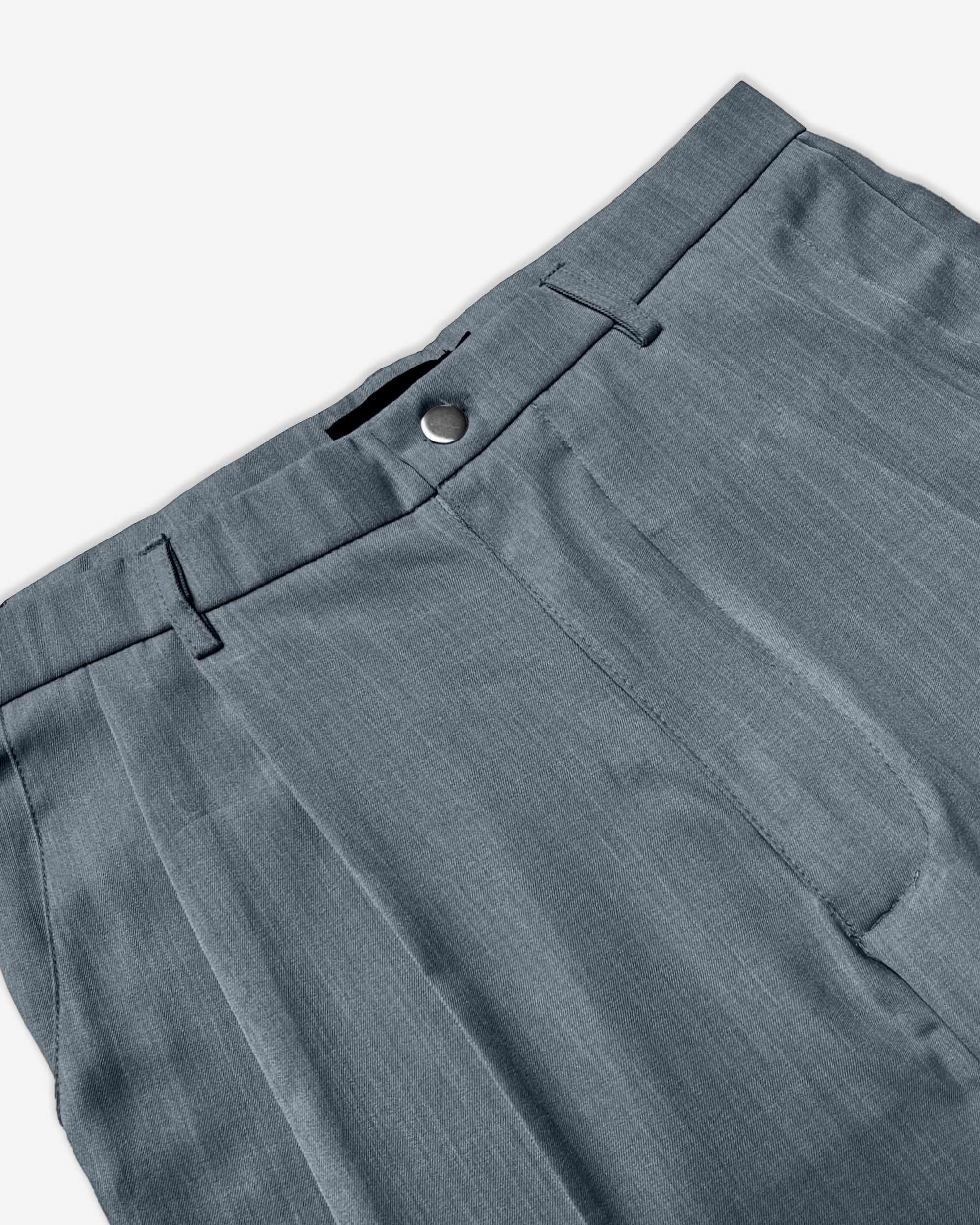 Pleated Trouser (Grey)