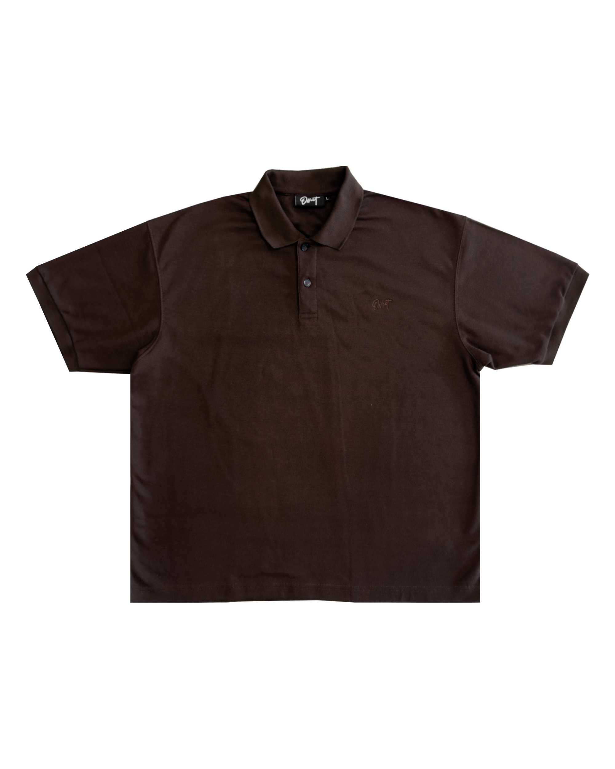 Signature Piqué Polo S/S (Brown)