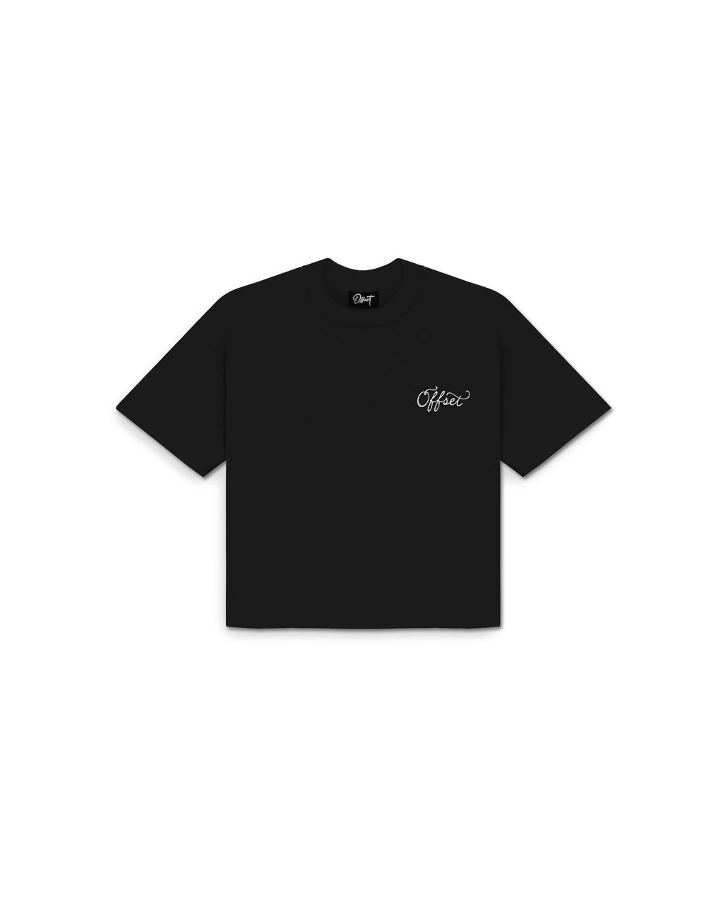 Premium Goods Cropped Tee (Black)