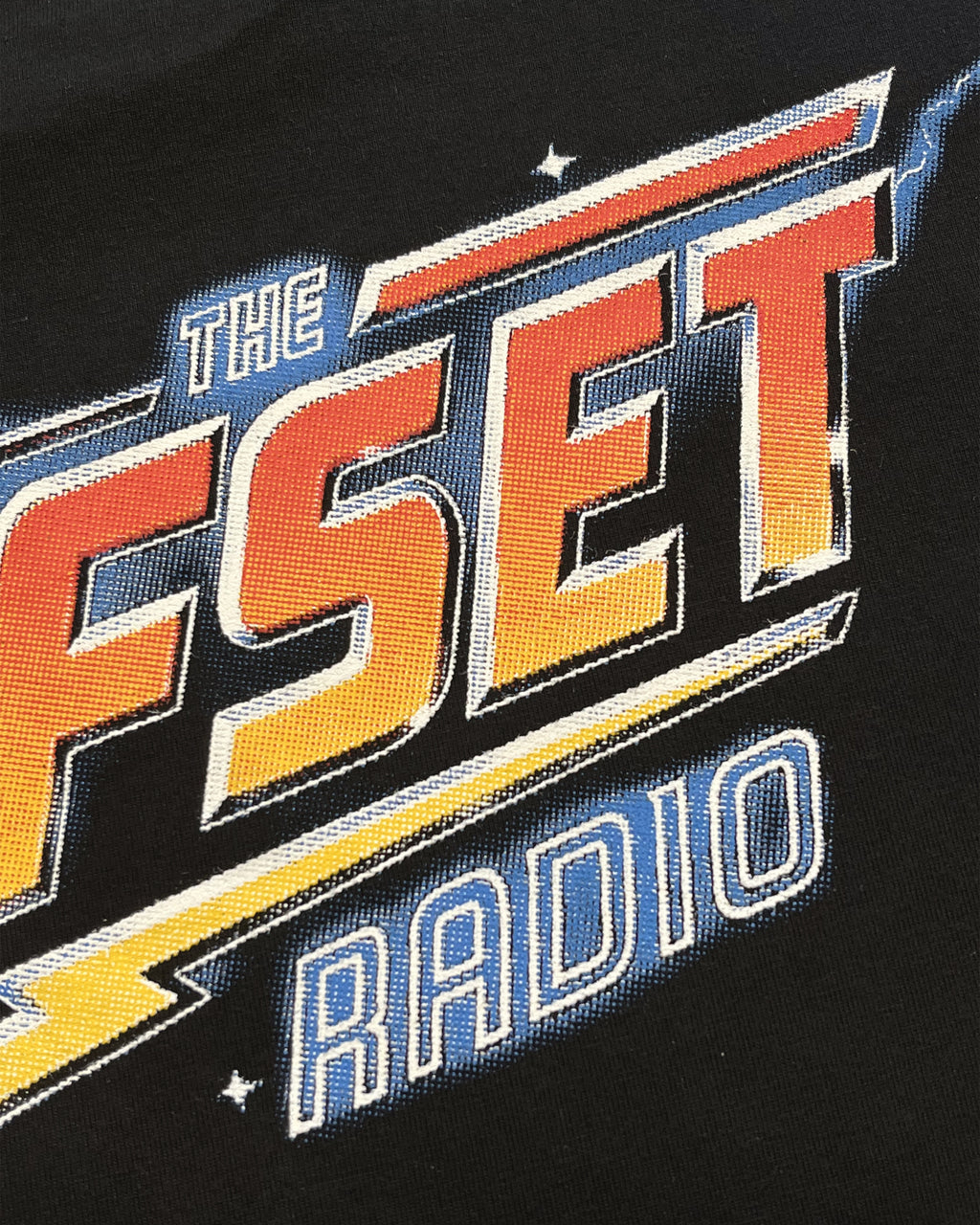 Radio Cropped Tee (Black)