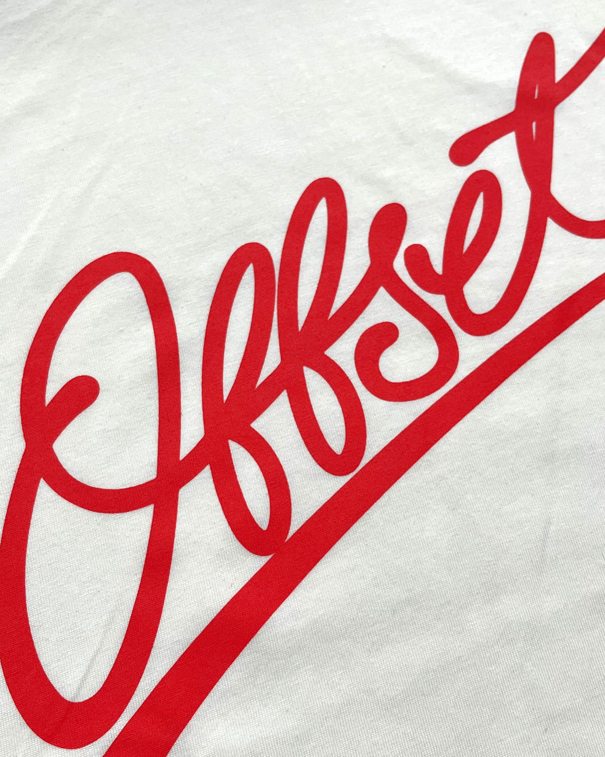 Script Raglan Baby Tee (Black)