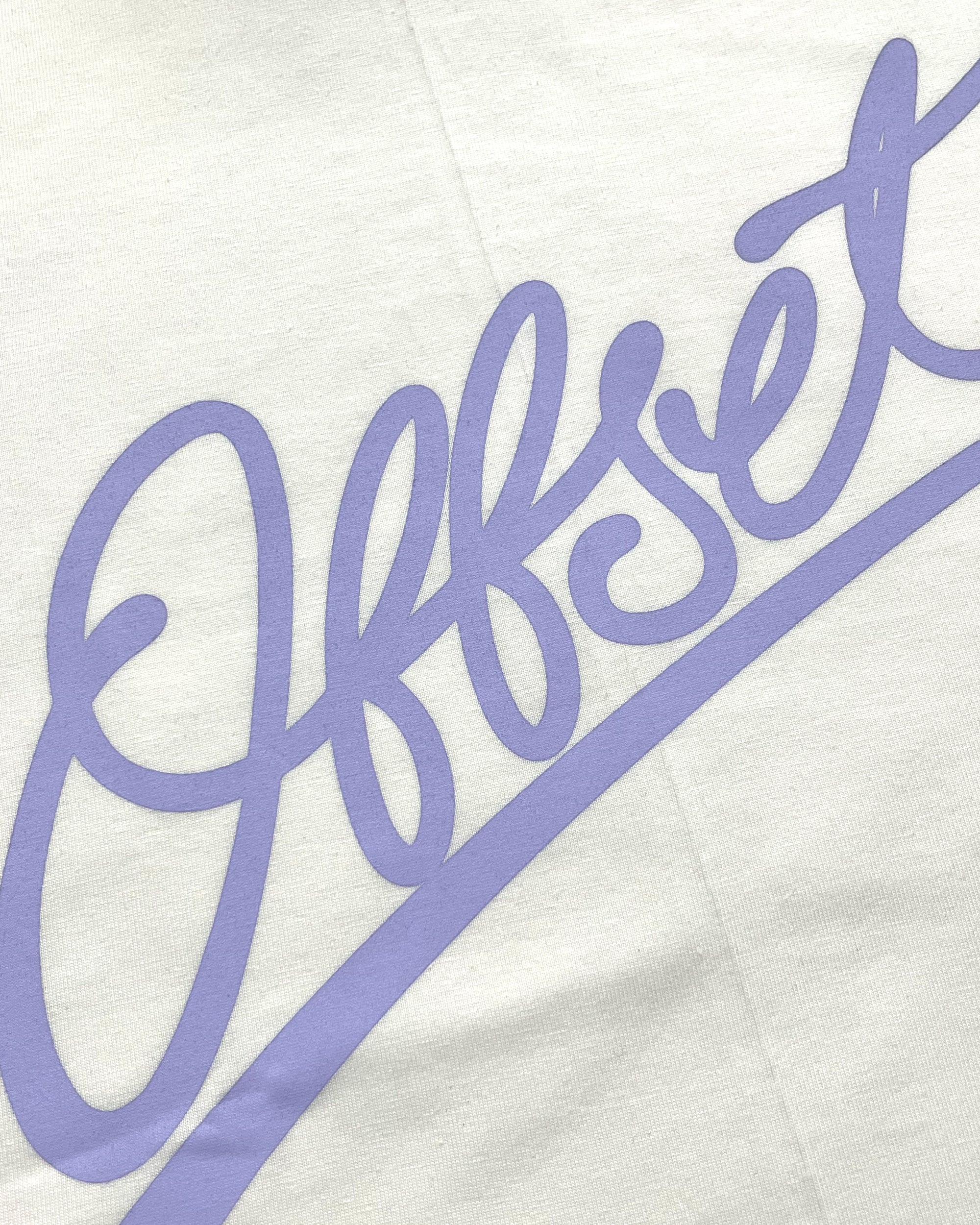 Script Raglan Baby Tee (Yellow)
