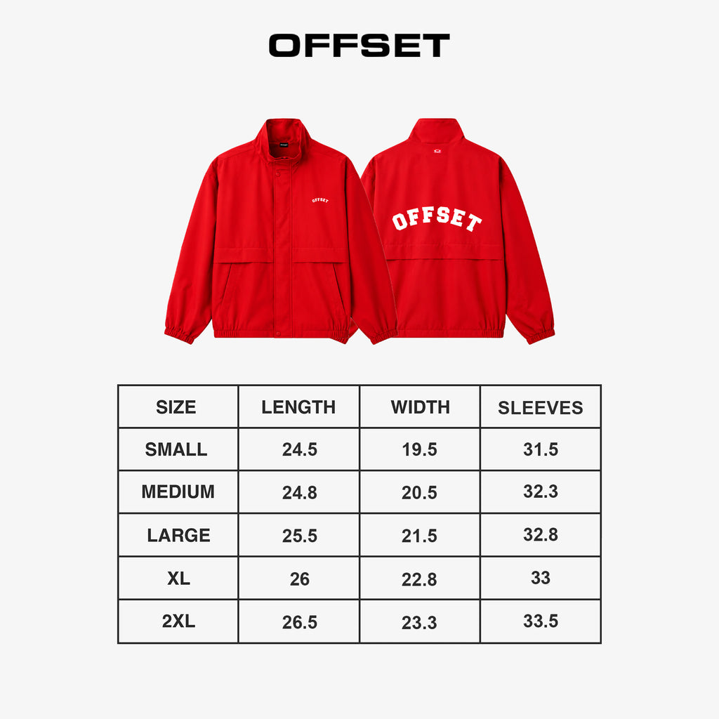 Waterproof Sailing Jacket (Red)