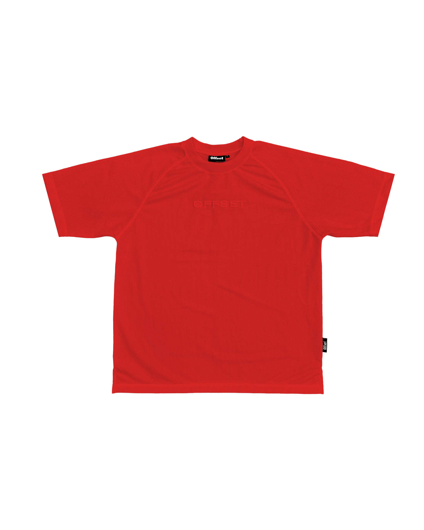 Mesh Raglan Tee S/S (Red)