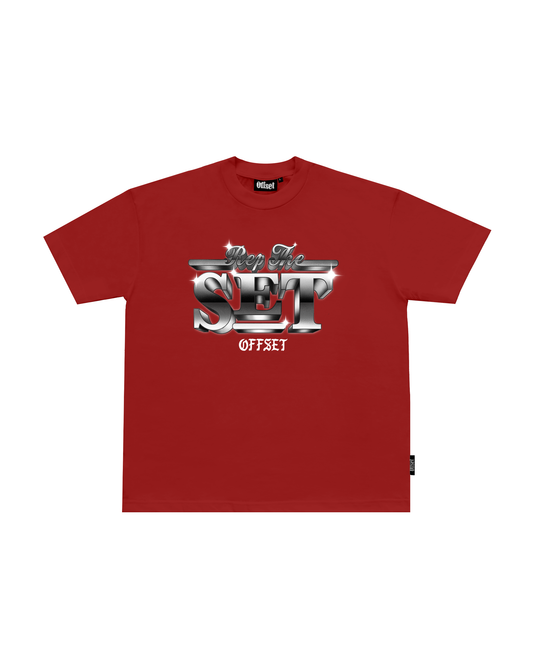 RTS Chrome Tee S/S (Red)