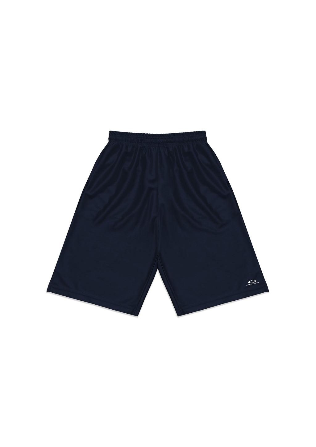 Retro Logo Baggy Shorts (Navy Blue)