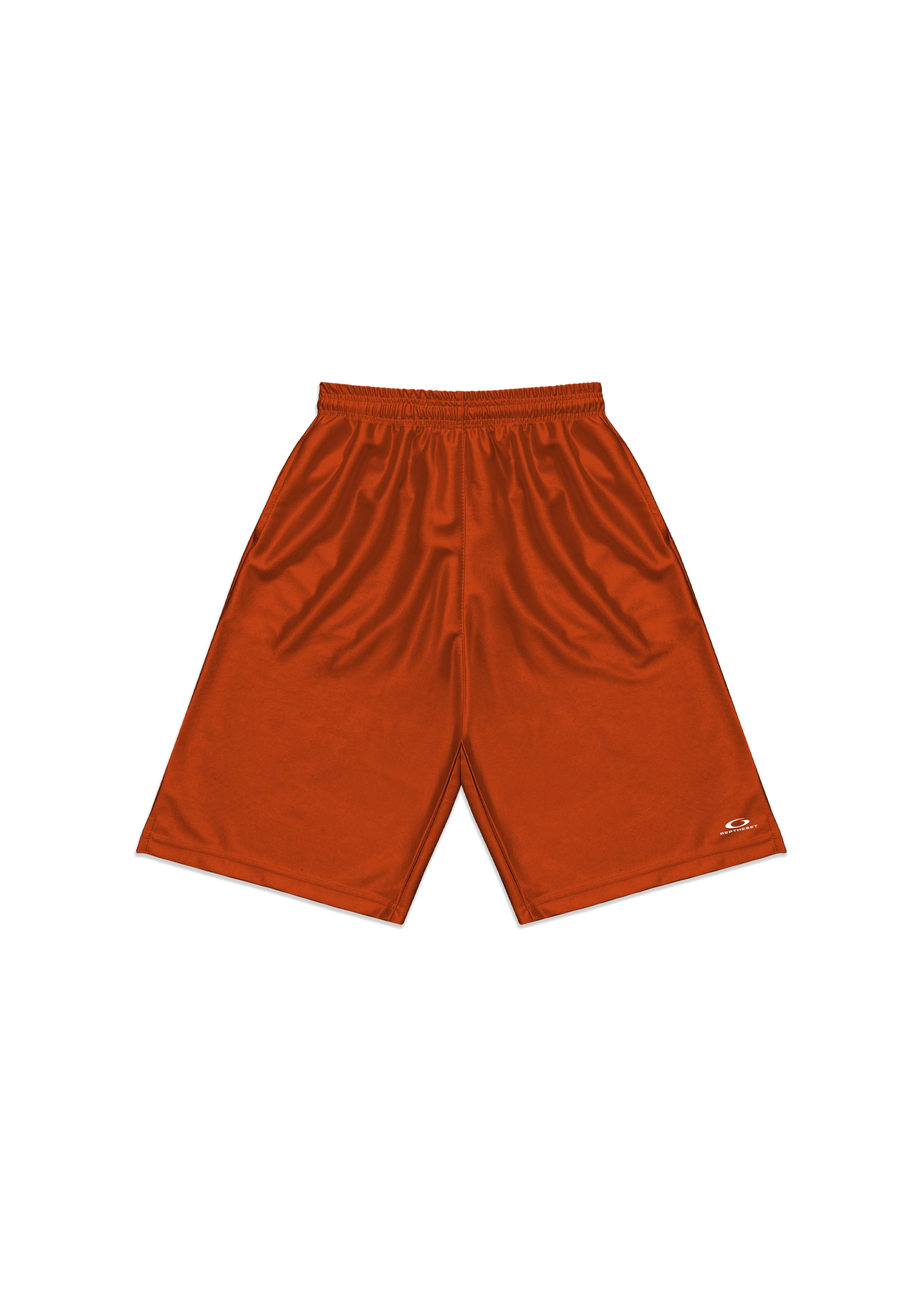 Retro Logo Baggy Shorts (Texas Red)