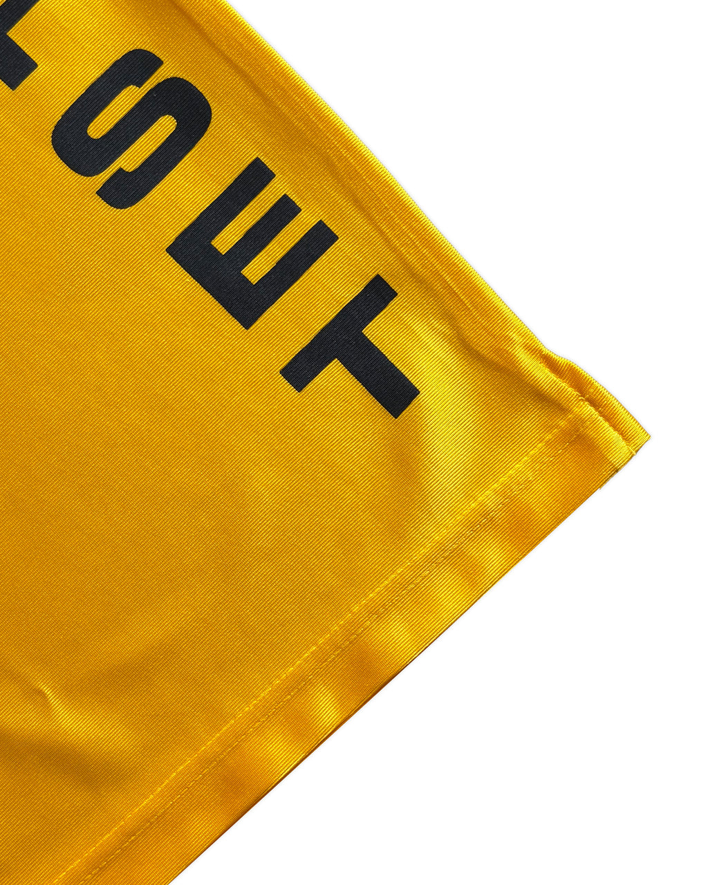 Retro Vertical Baggy Shorts (Yellow)