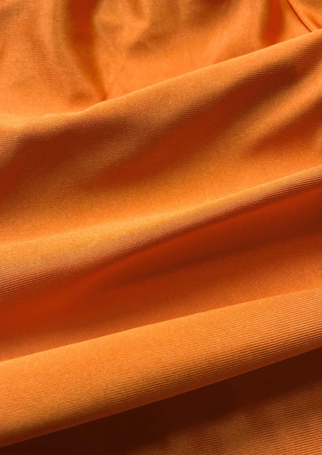 Retro Vertical Baggy Shorts (Orange)