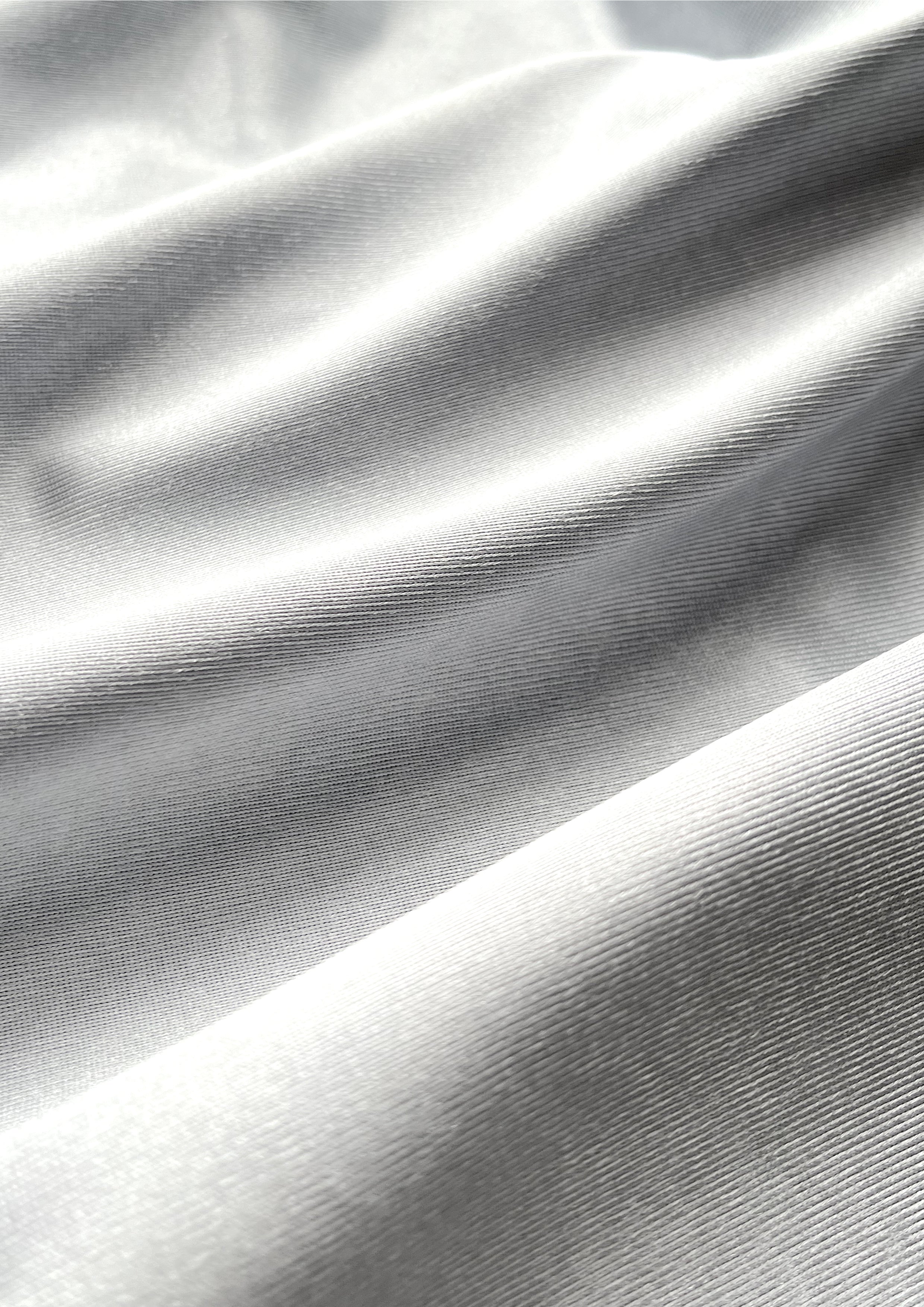 Retro Vertical Baggy Shorts (Silver)