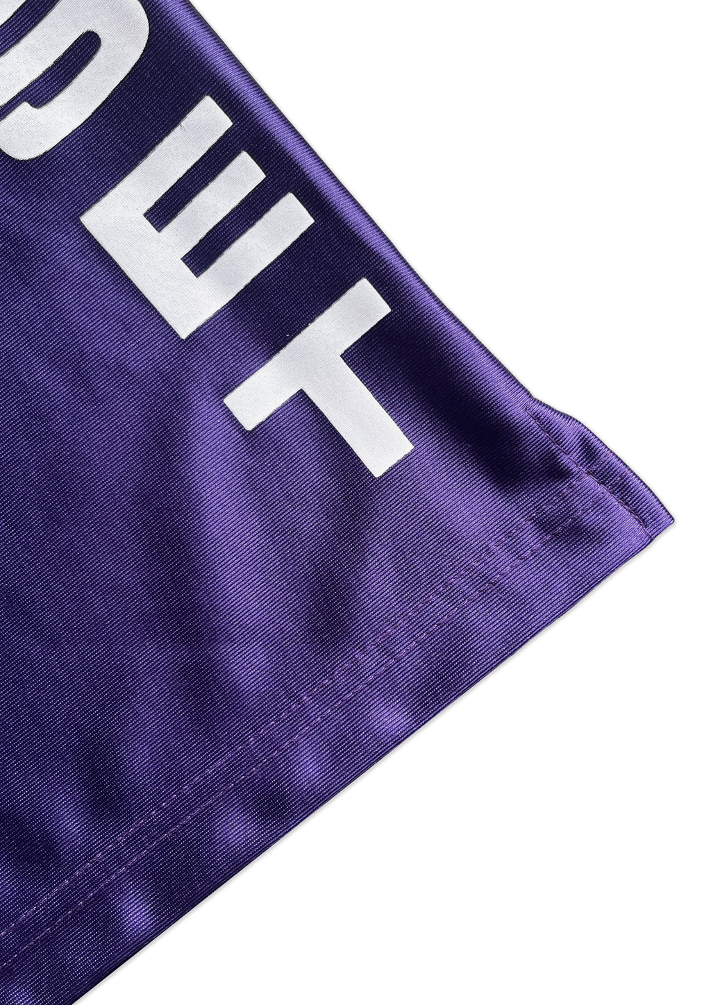 Retro Vertical Baggy Shorts (Violet)