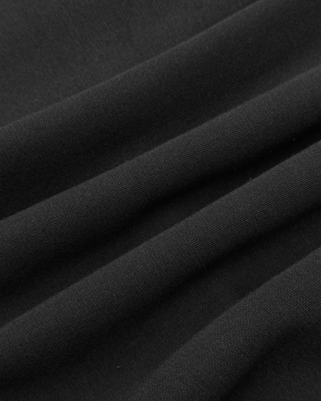 REP THE SET Cropped Hoodie (Black)